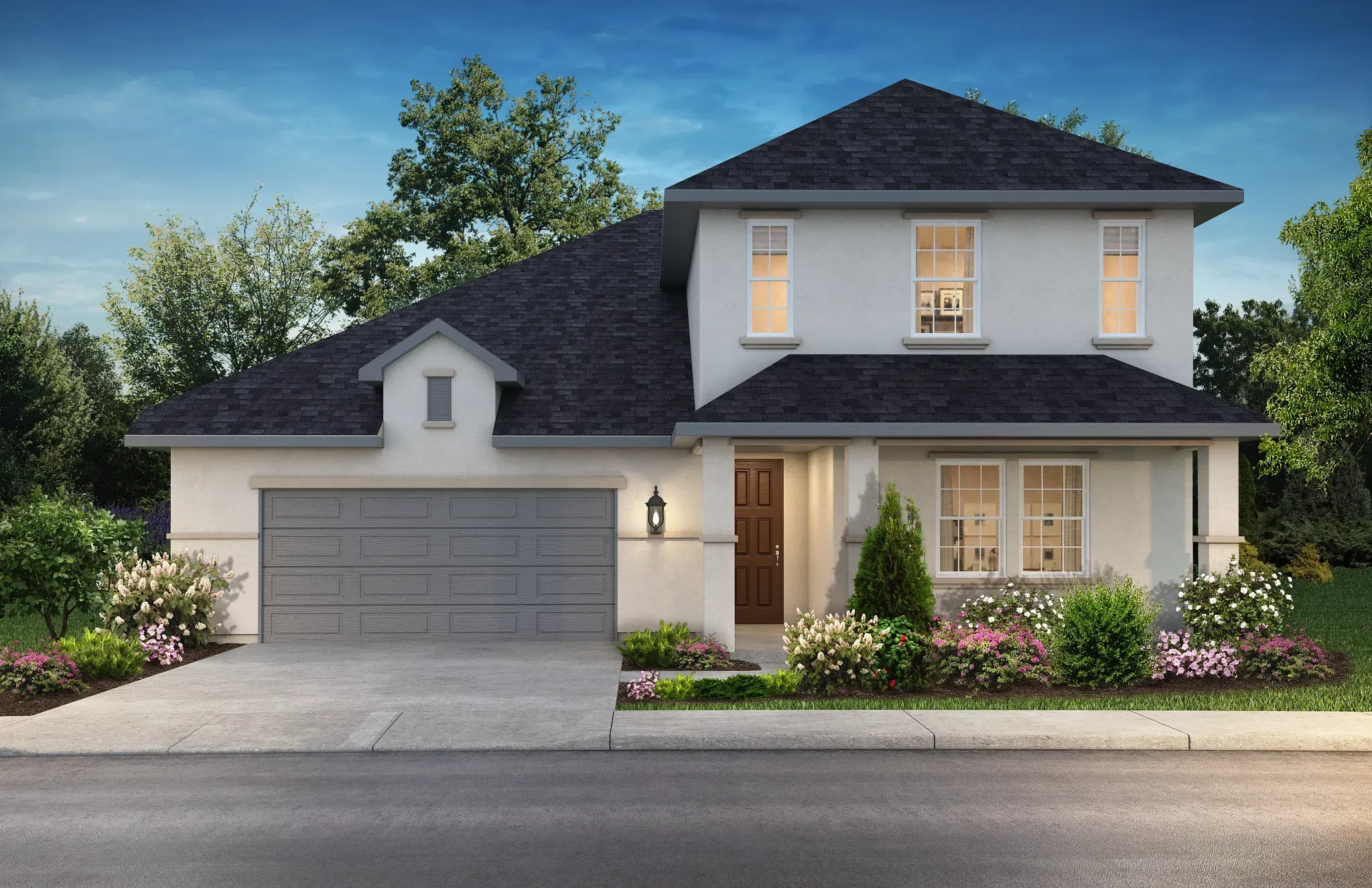 Evergreen 55 por Shea Homes en Houston Texas