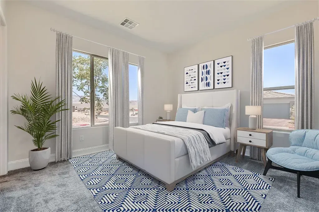 Virtually Staged Sojourn Guest Room