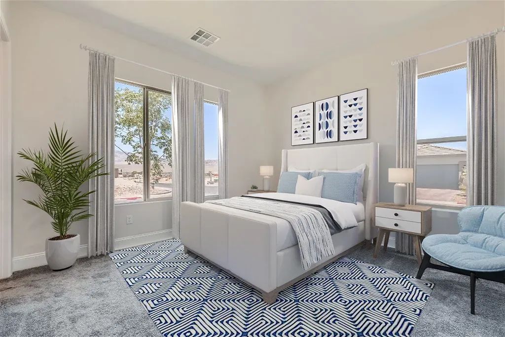 Virtually Staged Sojourn Guest Room