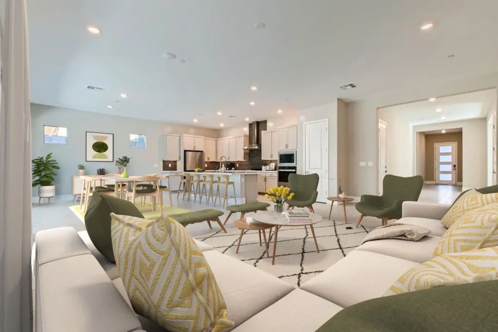 Virtually Staged Sojourn Great Room