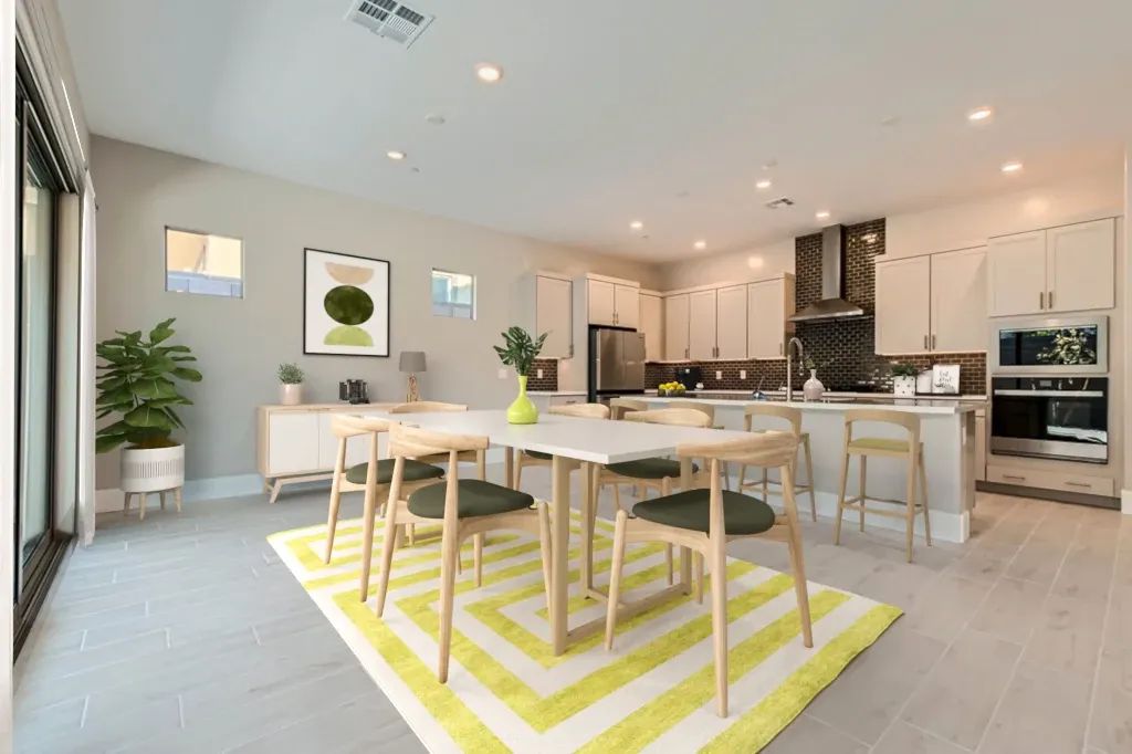 Virtually Staged Sojourn Dining Room