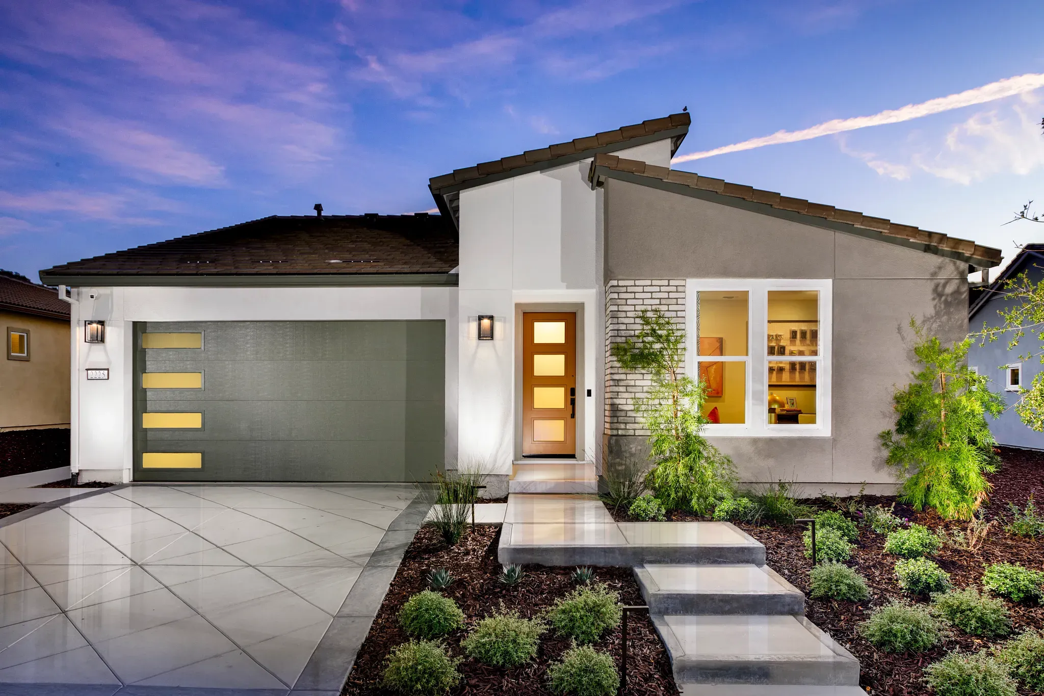 Exterior of the Synergy II Model Home