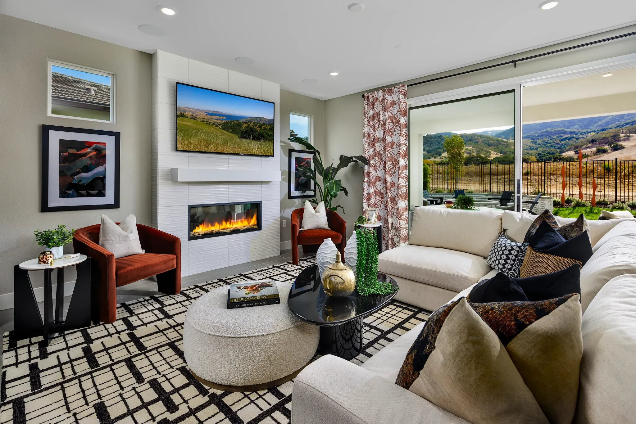 Great Room of the Synergy II Model Home