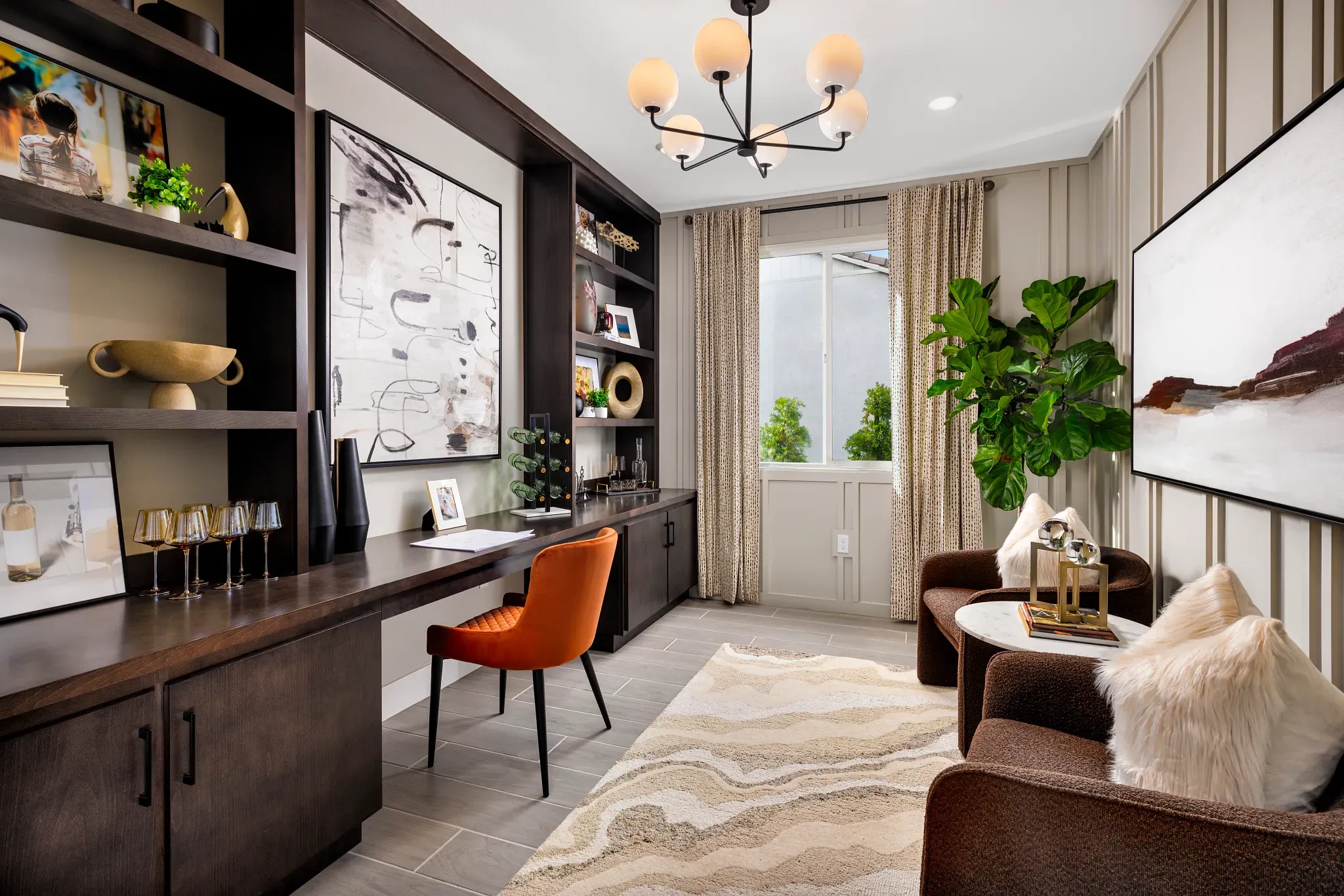 Den of the Synergy II Model Home