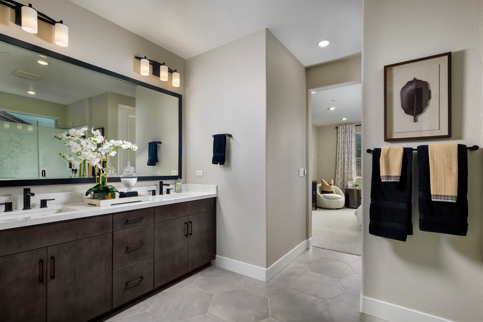 Primary Bathroom of the Synergy II Model Home