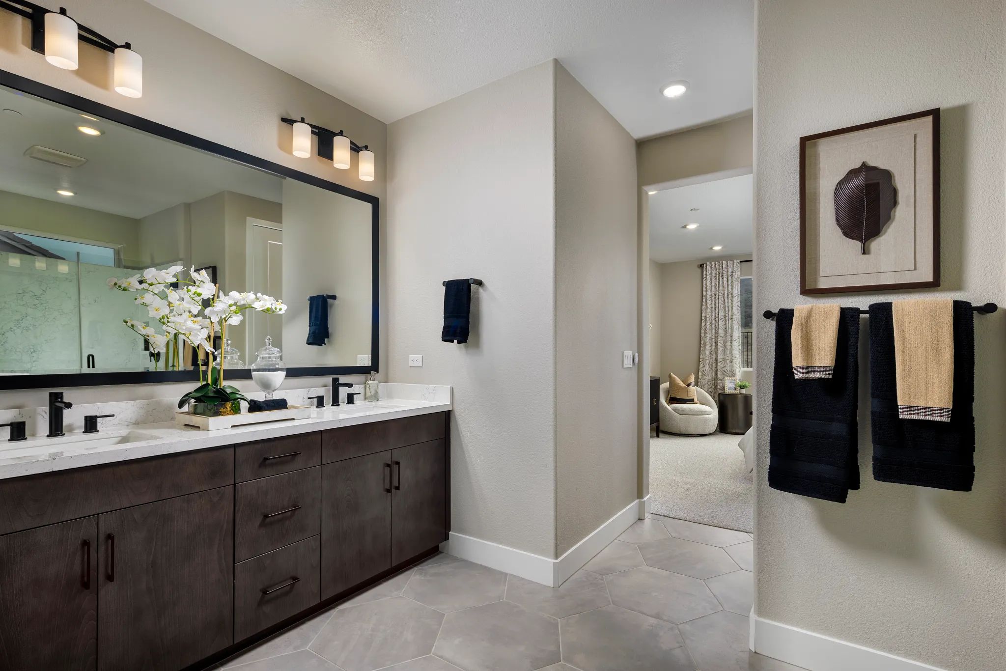 Primary Bathroom of the Synergy II Model Home