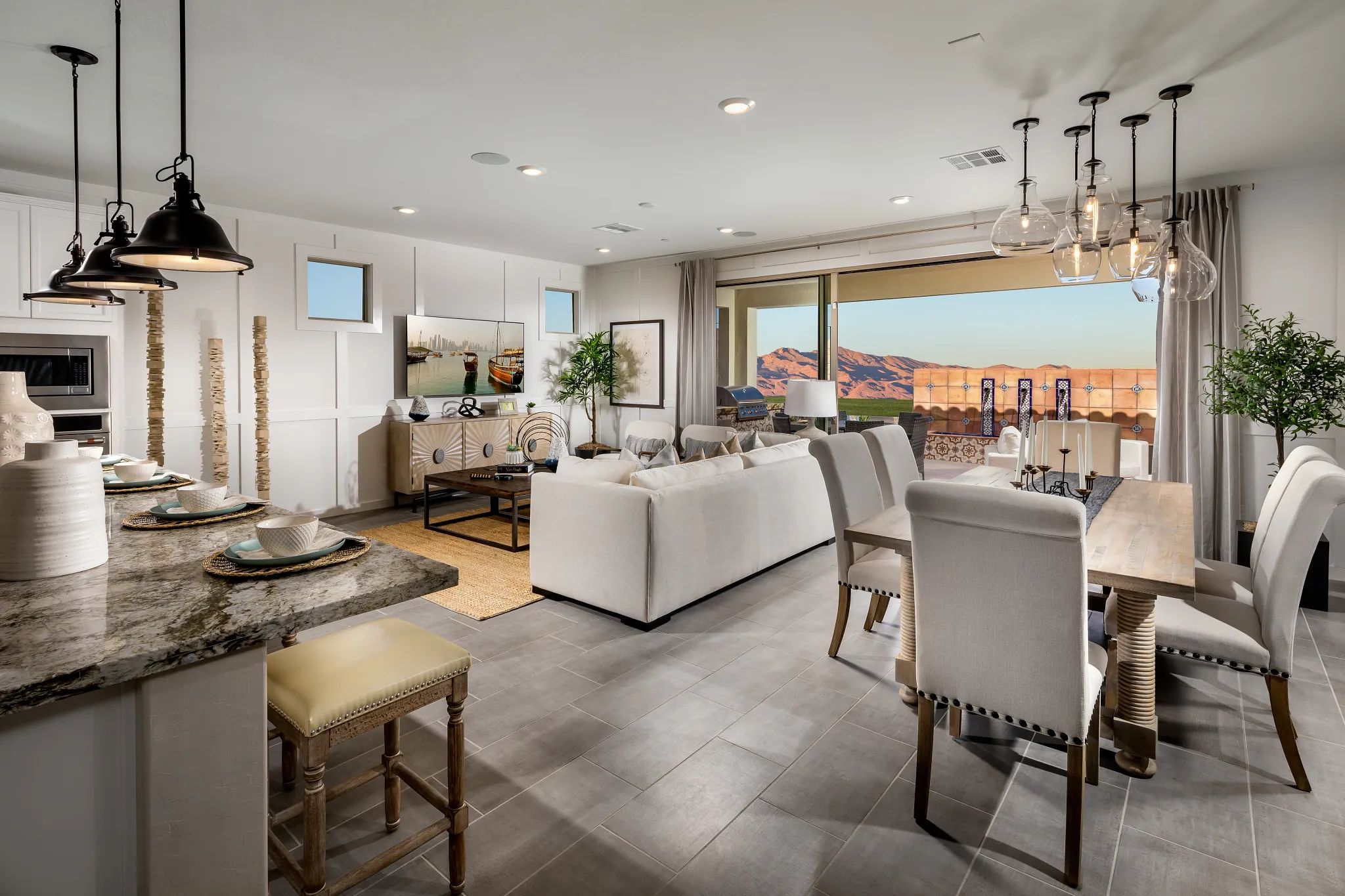 Trilogy Sunstone Synergy Model Great Room