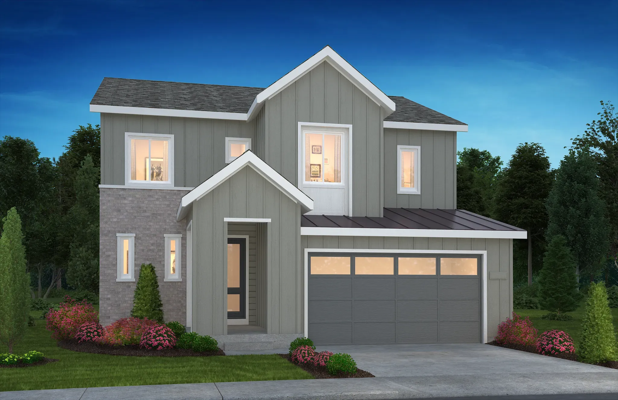3672 Overton - Portrait at The Canyons: Castle Pines, Colorado - Shea Homes