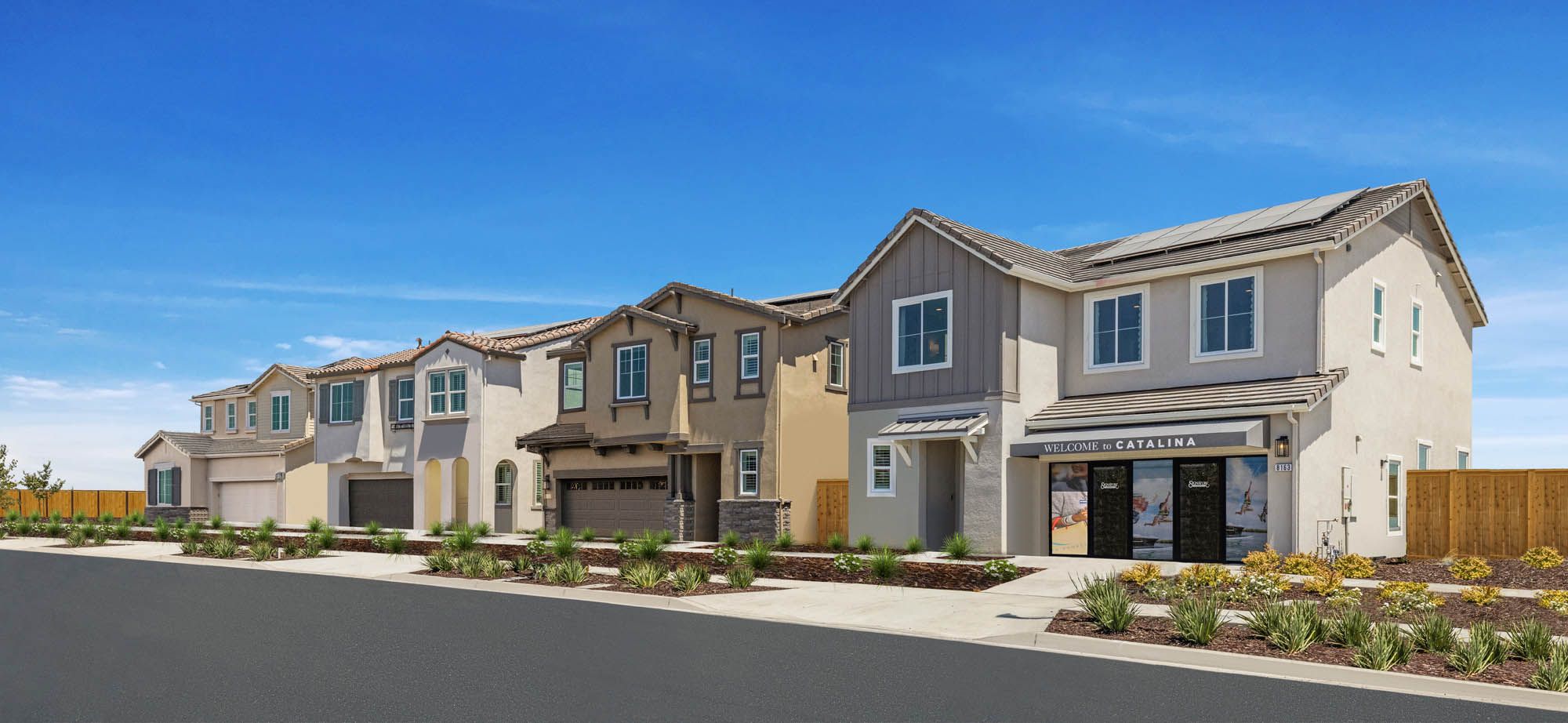 Catalina at Delta Shores por Signature Homes CA en Sacramento California