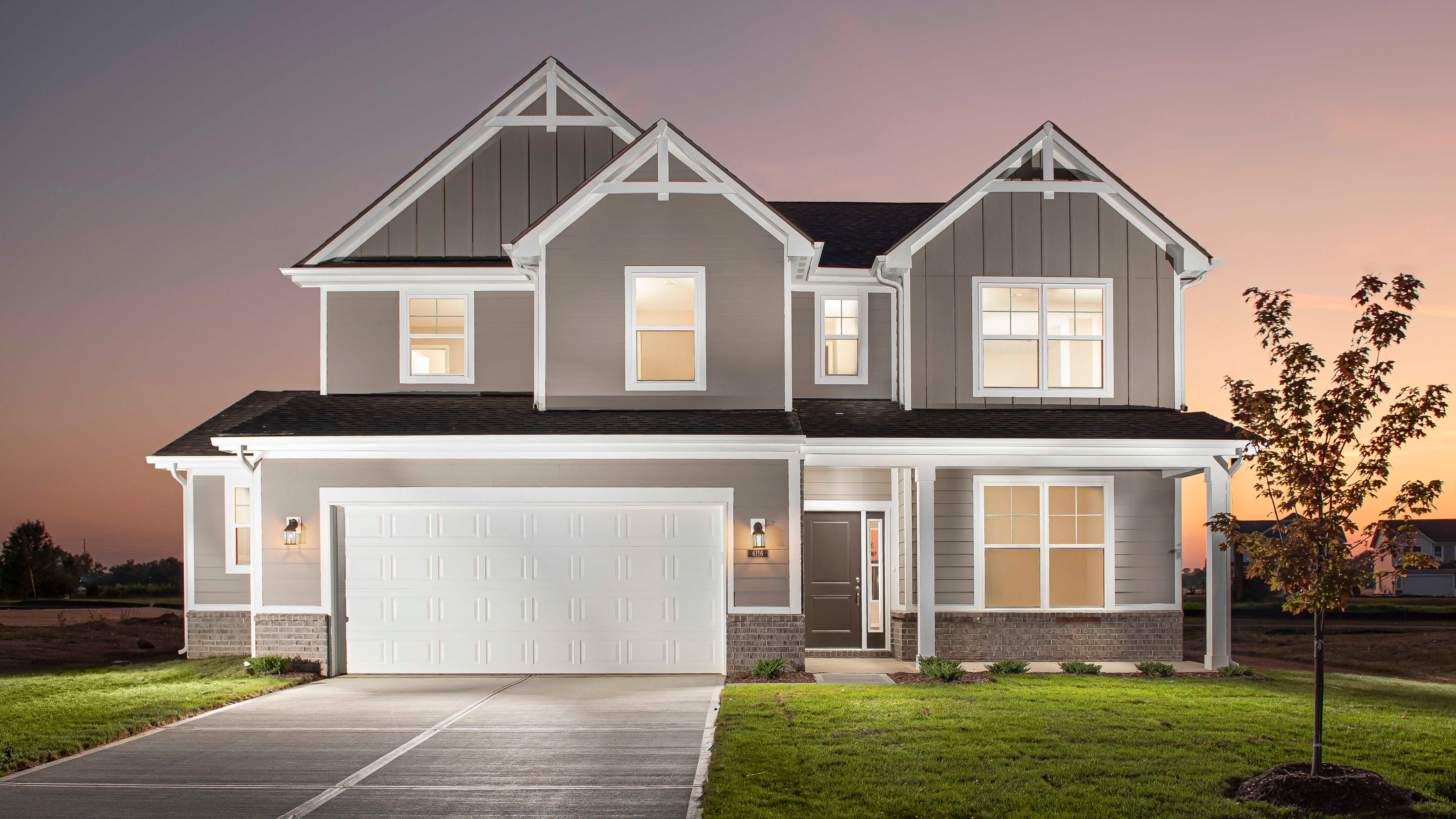 Arthur - Willow Ridge: New Palestine, Indiana - Silverthorne Homes