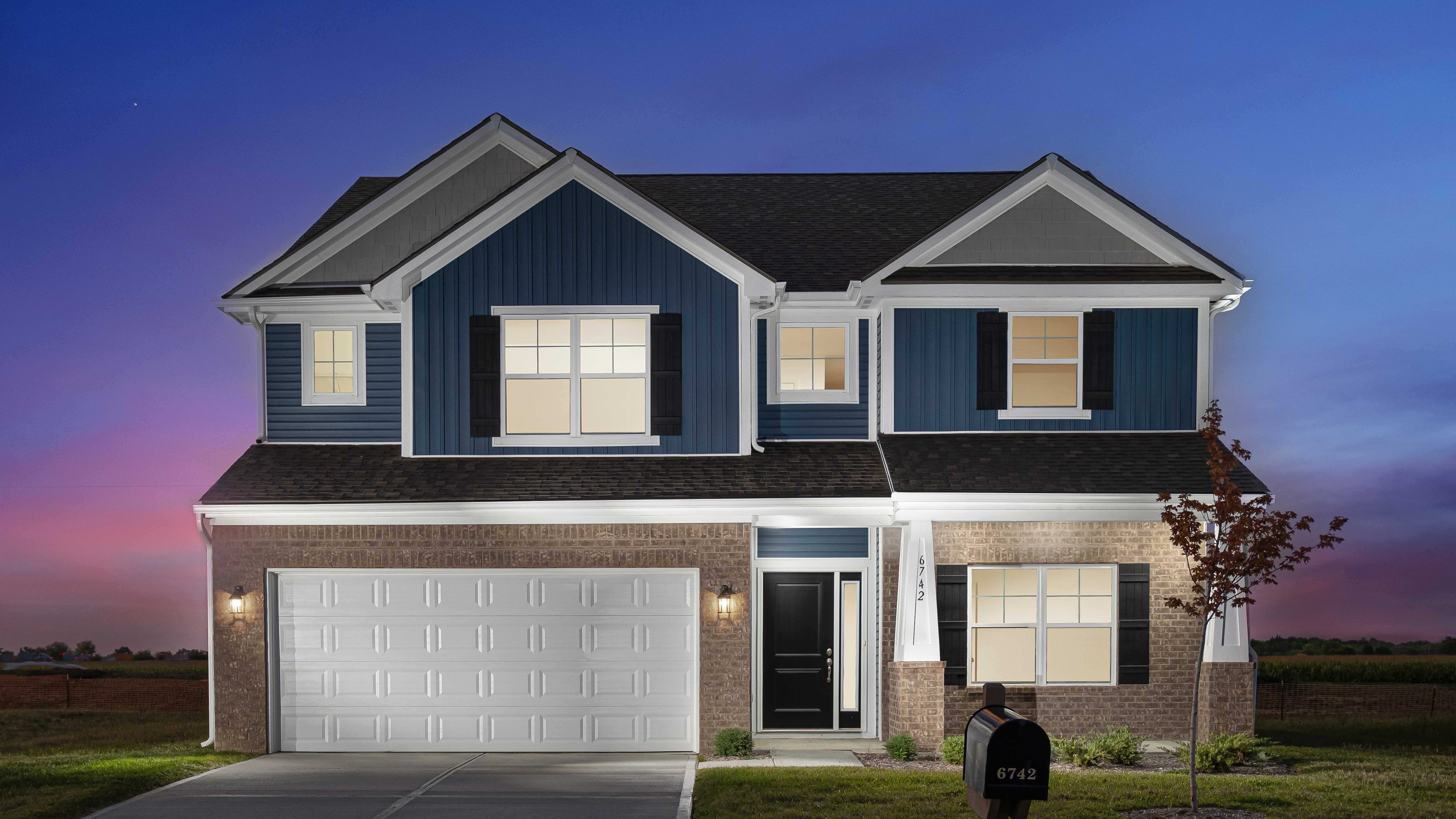 Harrison - Willow Ridge: New Palestine, Indiana - Silverthorne Homes