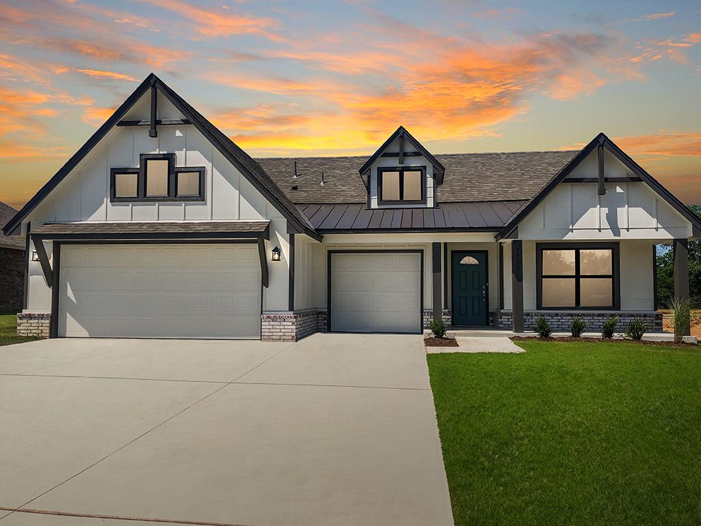 Delaney - River Crest: Bixby, Oklahoma - Simmons Homes