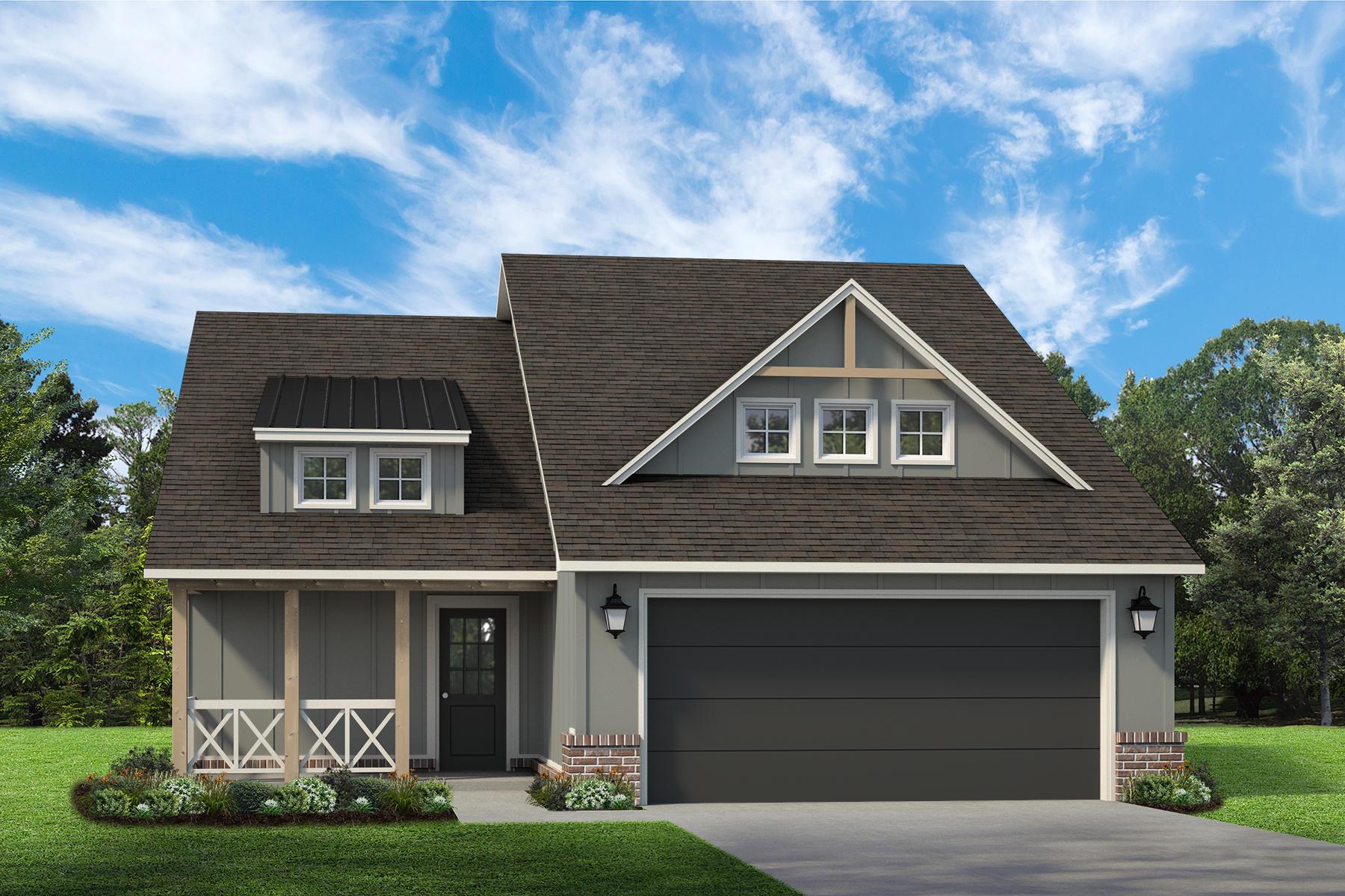 Redbud - Henson Square: Bixby, Oklahoma - Simmons Homes