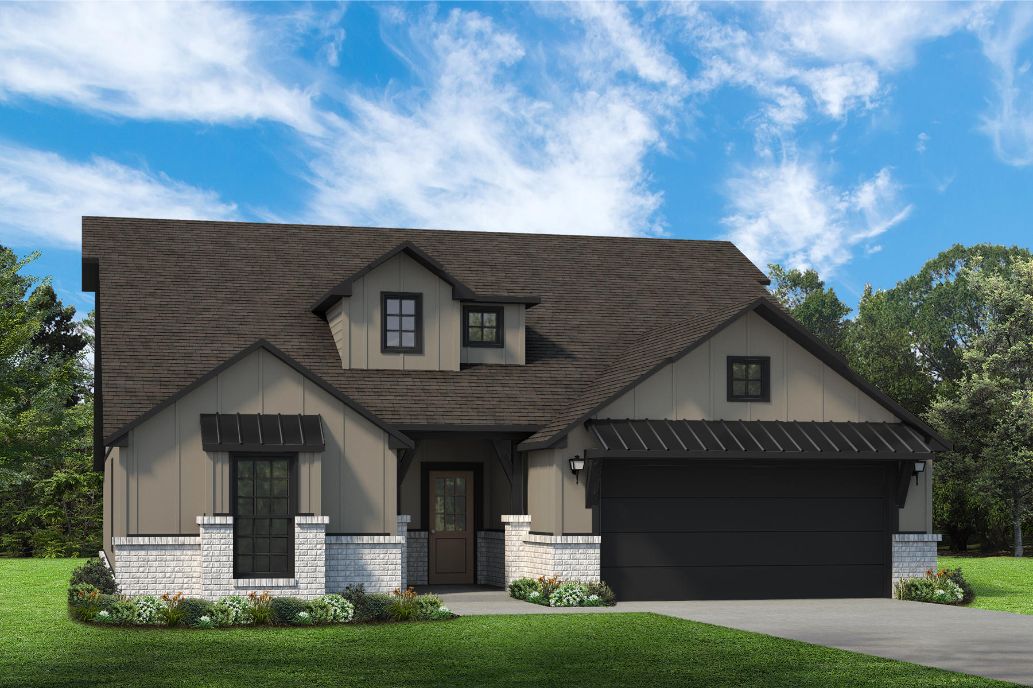 Beckett - River Crest: Bixby, Oklahoma - Simmons Homes
