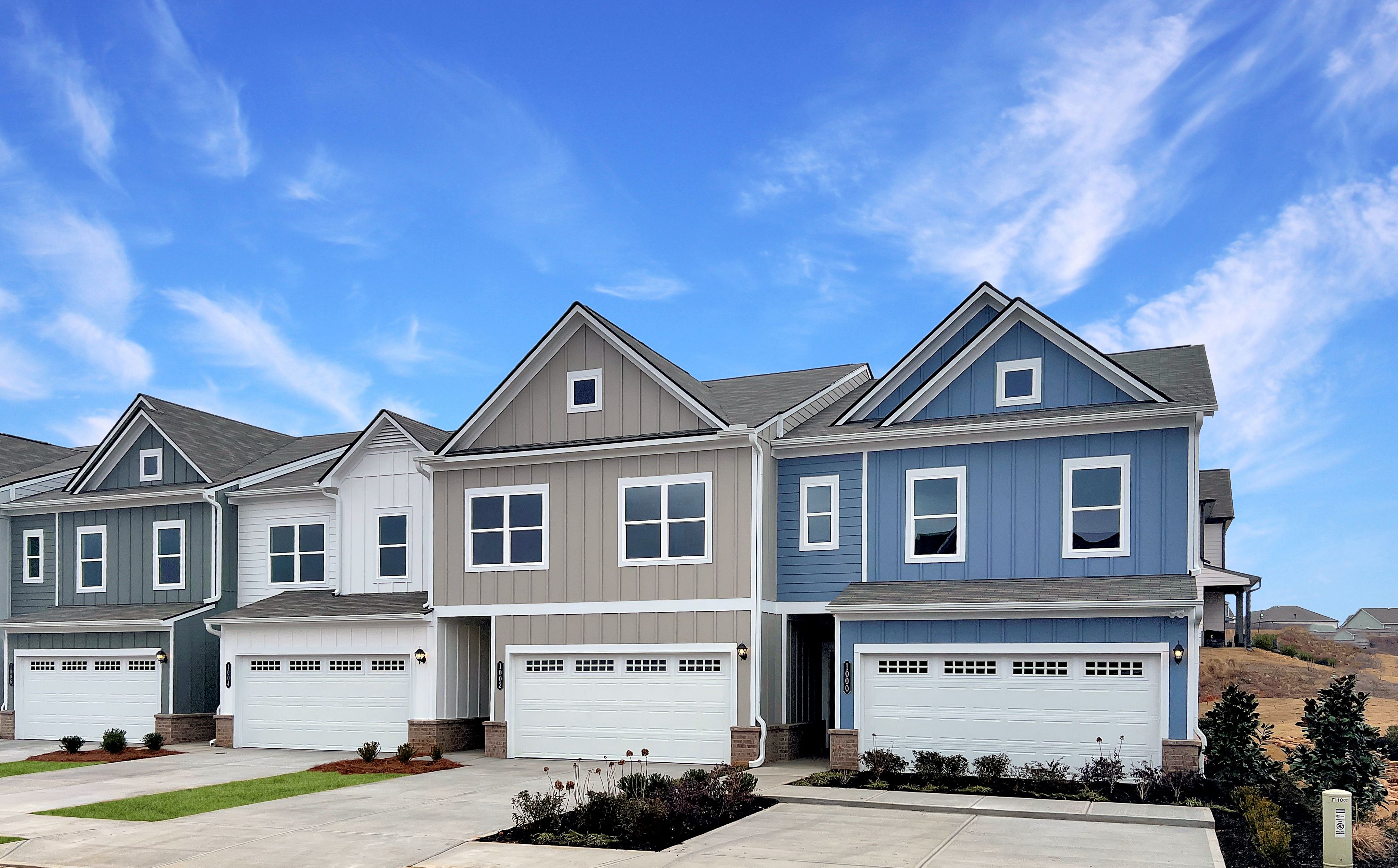 Townes At The Stiles por Smith Douglas Homes en Atlanta Georgia