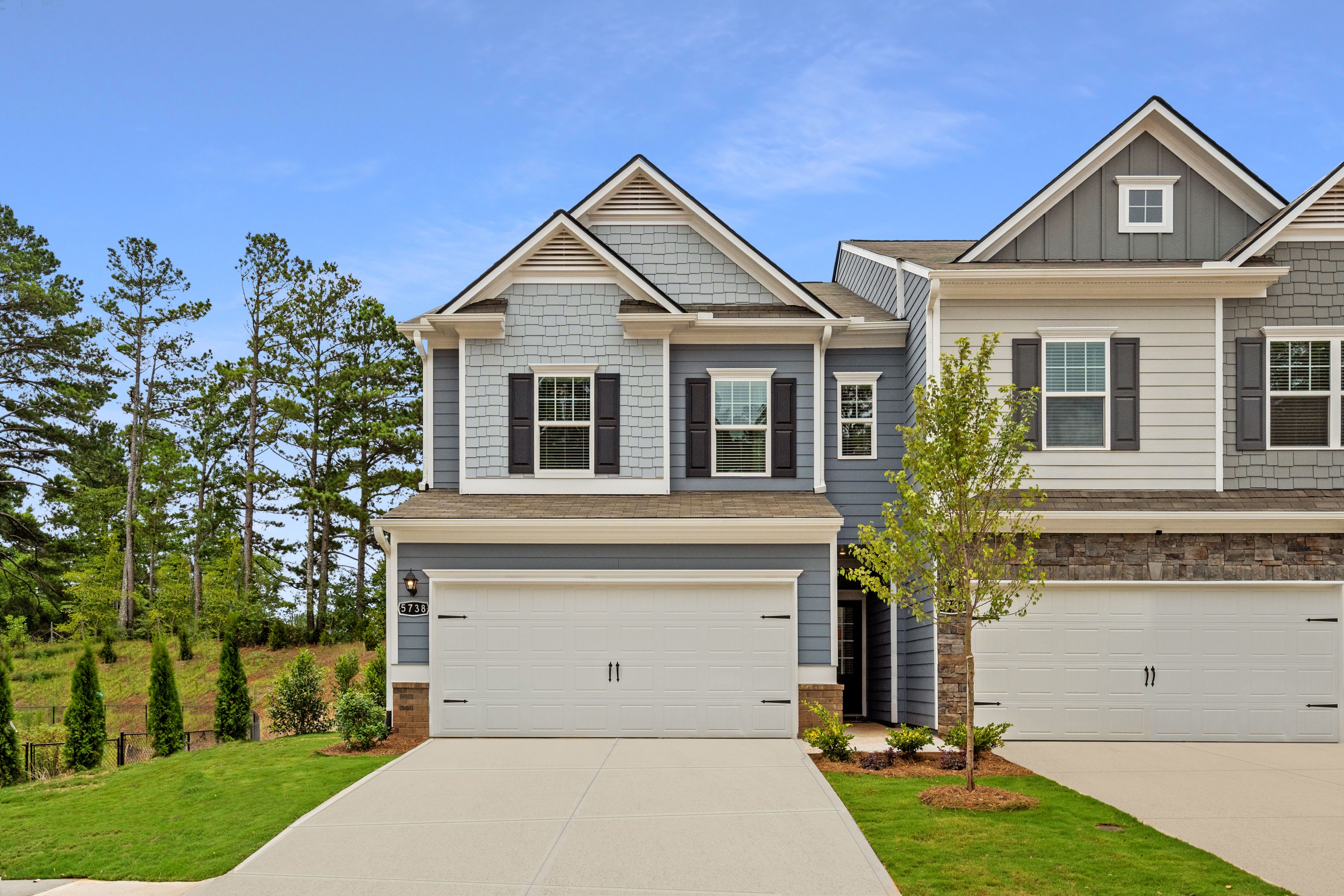 Glendale Towns por Smith Douglas Homes en Atlanta Georgia