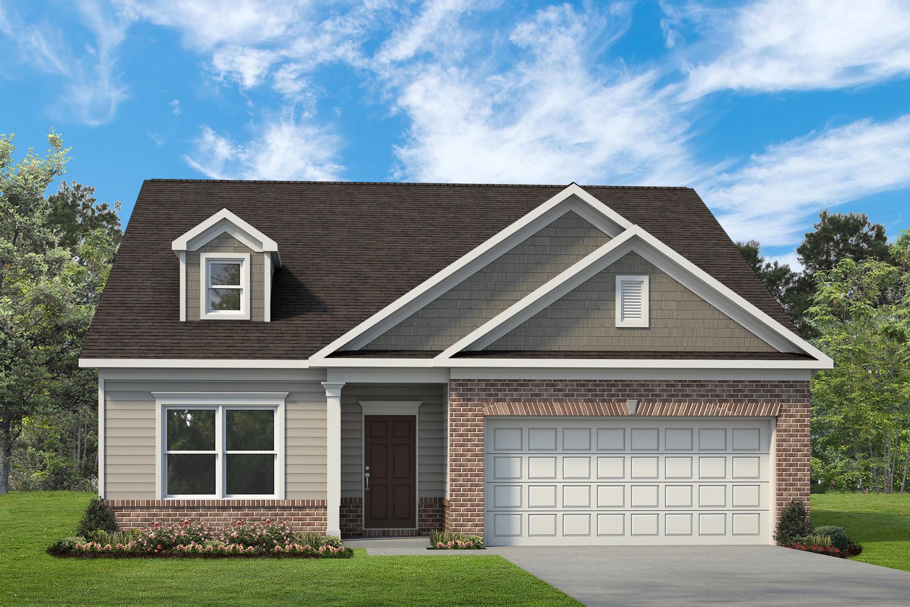 The Hampton - Crosswinds at Cedar Creek: Bessemer, Alabama - Smith Douglas Homes