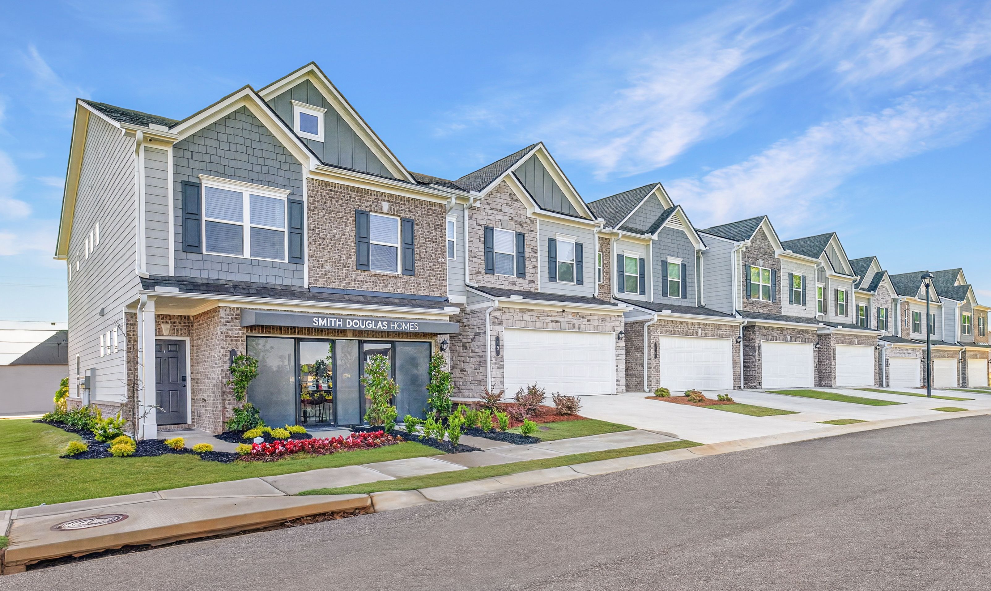 Franklin Manor por Smith Douglas Homes en Atlanta Georgia