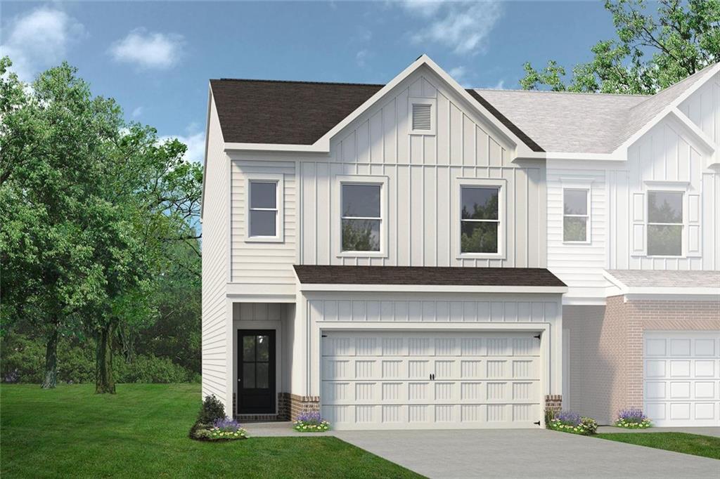 The Norwood II - Townes At The Stiles: Cartersville, Georgia - Smith Douglas Homes
