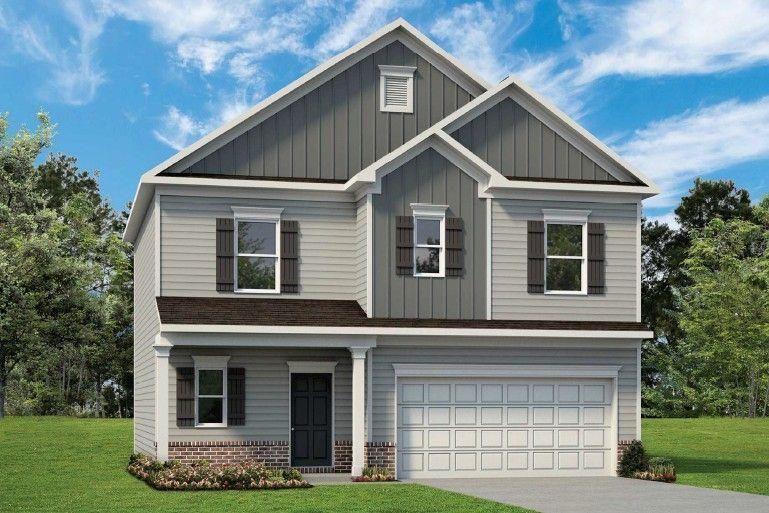 The Benson II - Kingston Park: Kingston, Georgia - Smith Douglas Homes