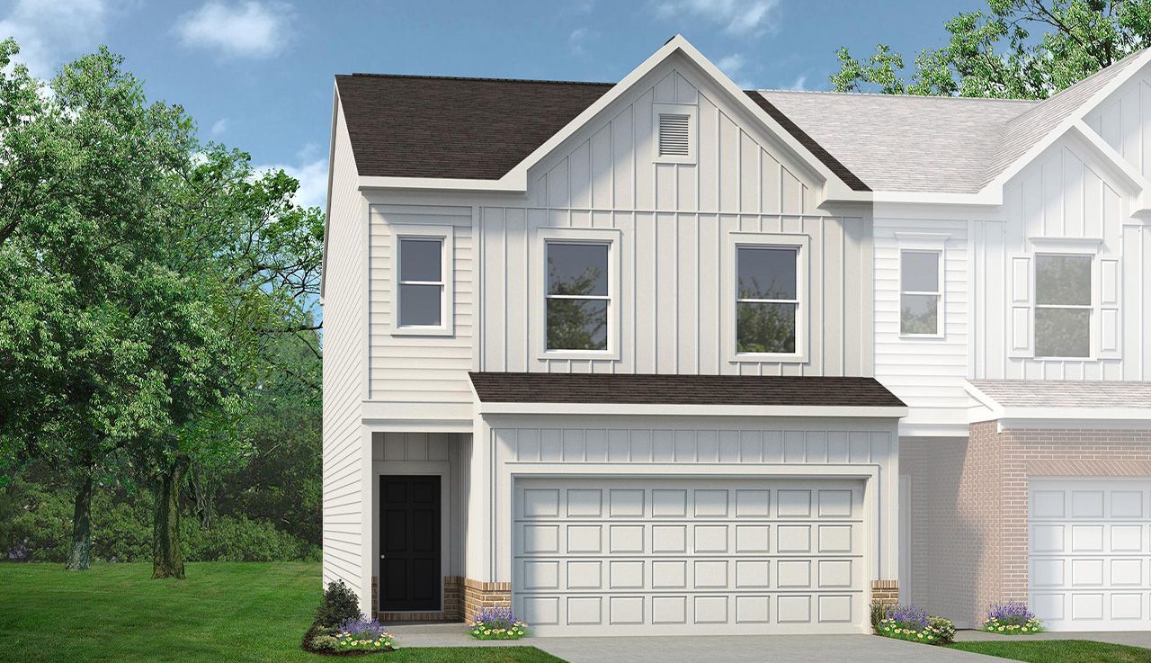 The Norwood II - Townes At The Stiles: Cartersville, Georgia - Smith Douglas Homes
