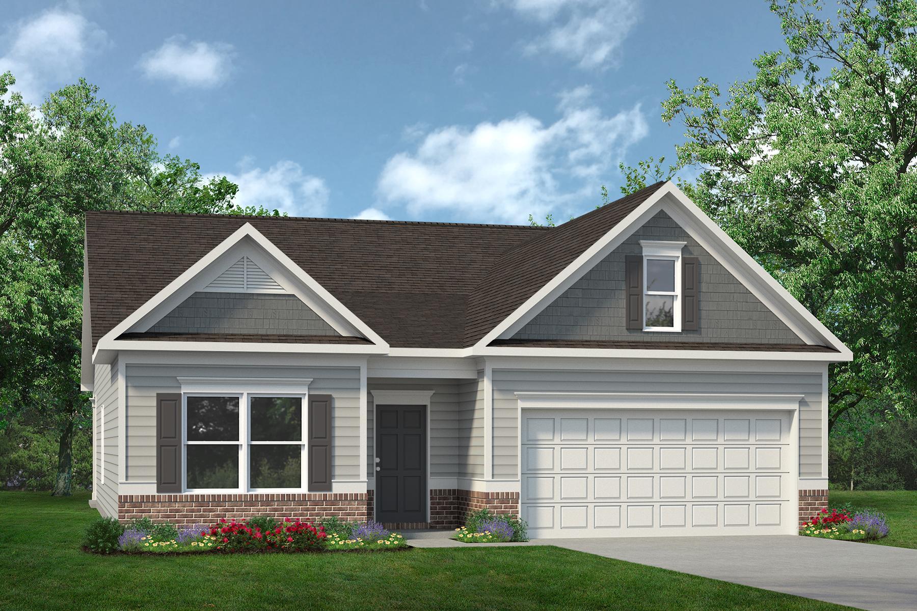 The Langford - Crosswinds at Cedar Creek: Bessemer, Alabama - Smith Douglas Homes
