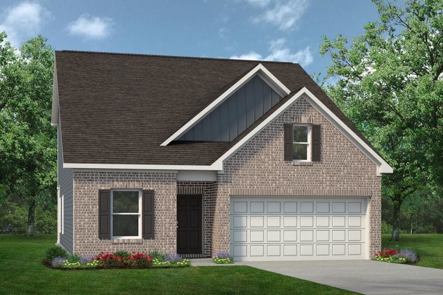 The Caldwell - Trails at Woodhaven Lakes 45's: La Marque, Texas - Smith Douglas Homes