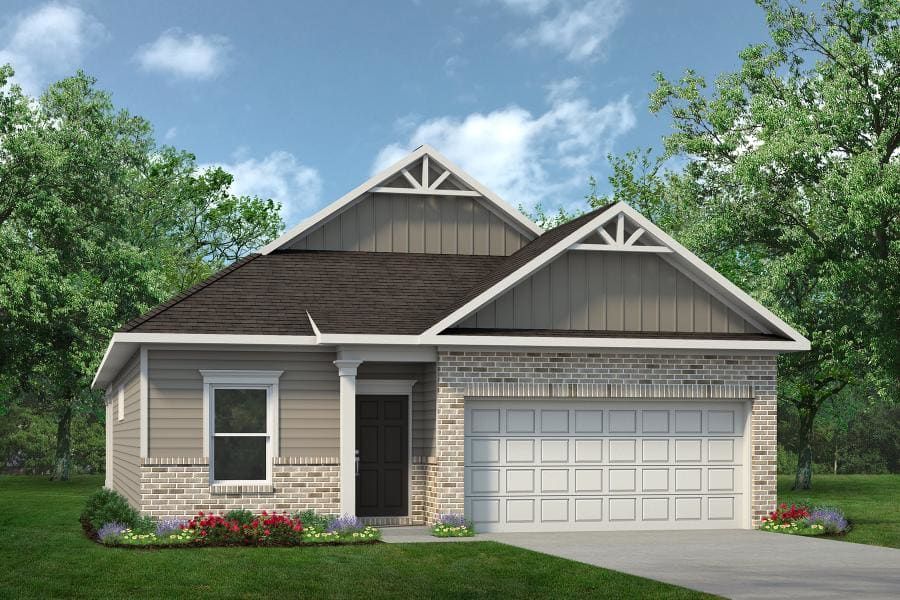 The Oakshire II - Oak Hills Montgomery North 50's: Montgomery, Texas - Smith Douglas Homes