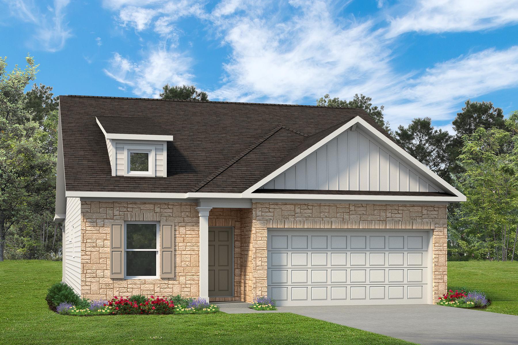 The Kettering II - Trails at Woodhaven Lakes 45's: La Marque, Texas - Smith Douglas Homes
