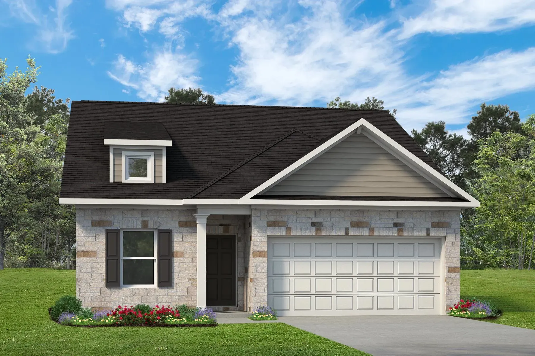 The Kettering II - River Ranch: Dayton, Texas - Smith Douglas Homes
