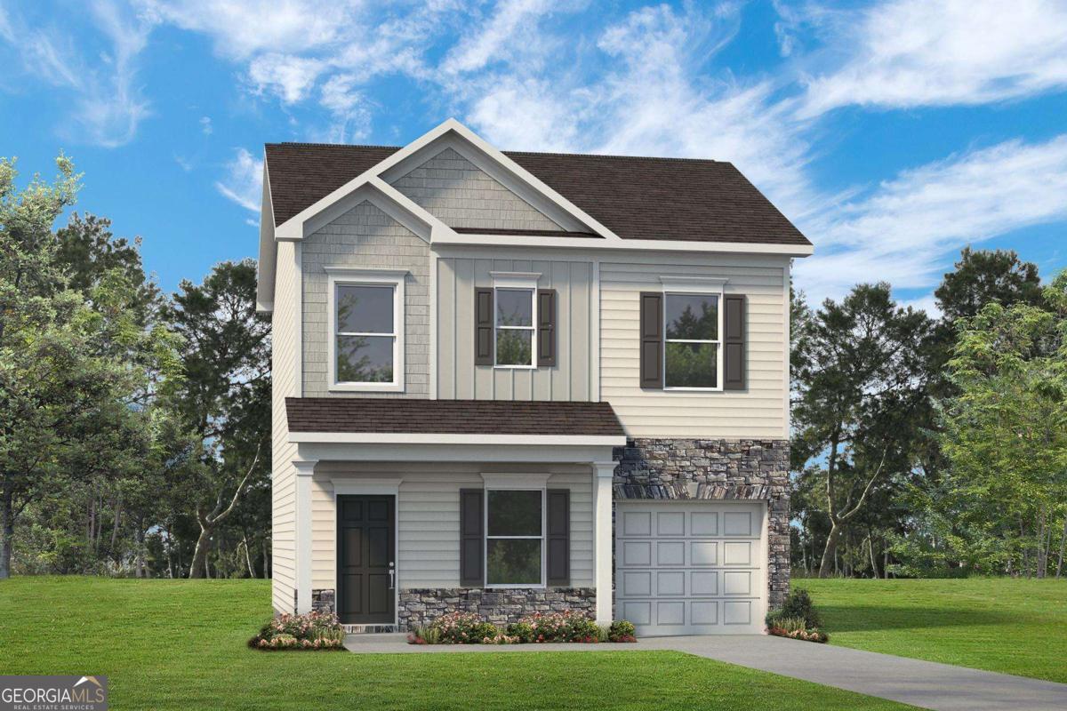 The Kensington II - Stonebridge North: Macon, Georgia - Smith Douglas Homes