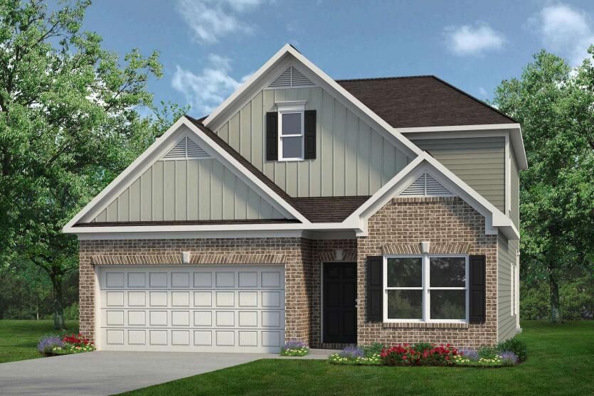 The Caldwell - Capstone Estates: Apison, Tennessee - Smith Douglas Homes