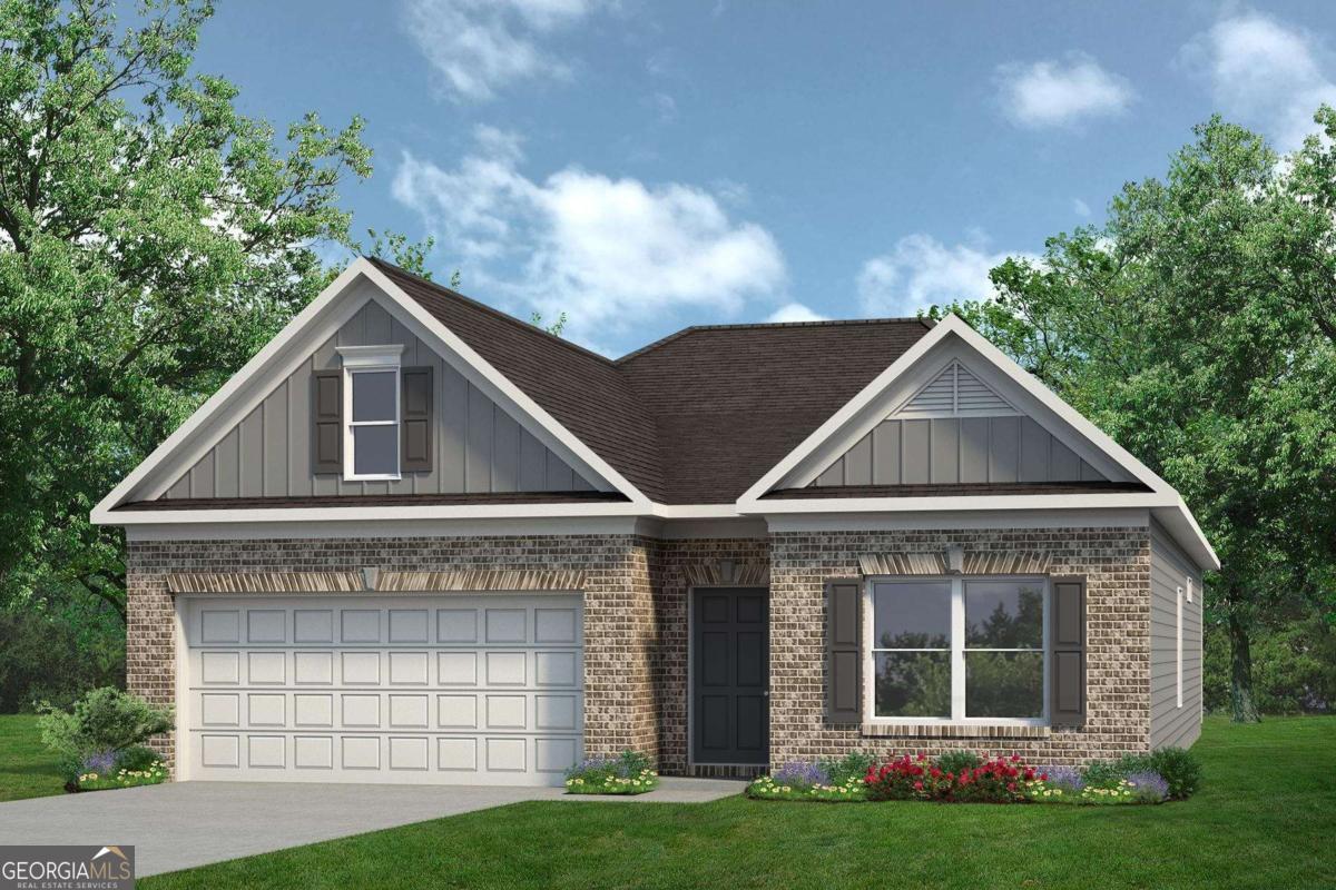 The Crawford - Cobblestone Crossing Commons: Byron, Georgia - Smith Douglas Homes