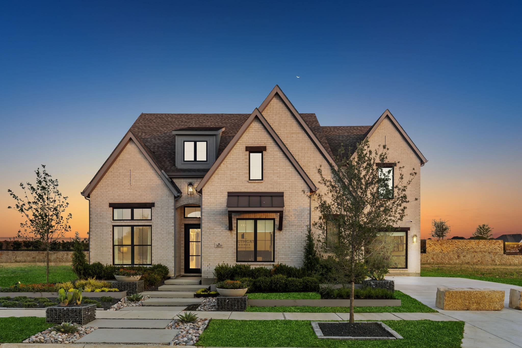 Windsong Ranch 71' Series por Southgate Homes en Dallas Texas