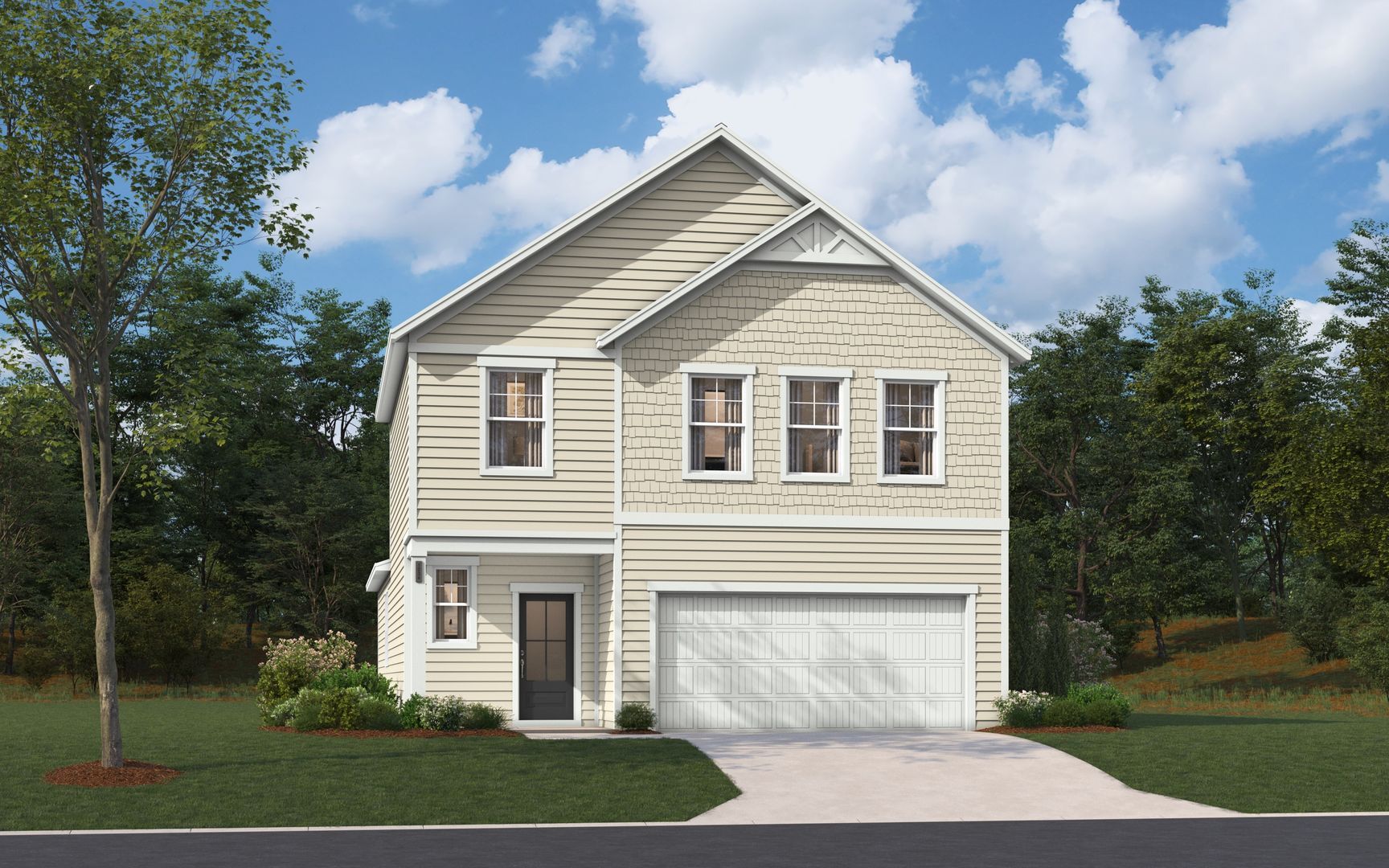 The Sadler - Clairbourne: Graniteville, Georgia - Stanley Martin Homes