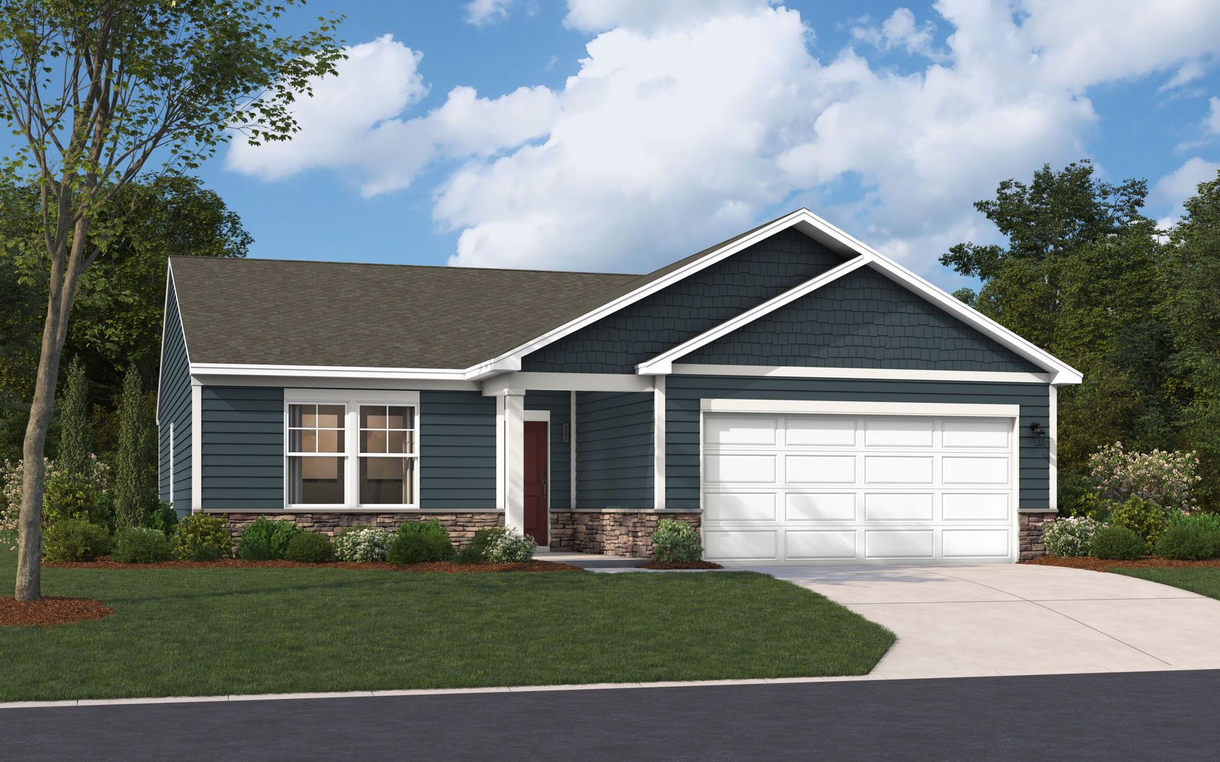 The Hinsdale - Essence at Creekside Single Family Homes: Barboursville, Virginia - Stanley Martin Homes