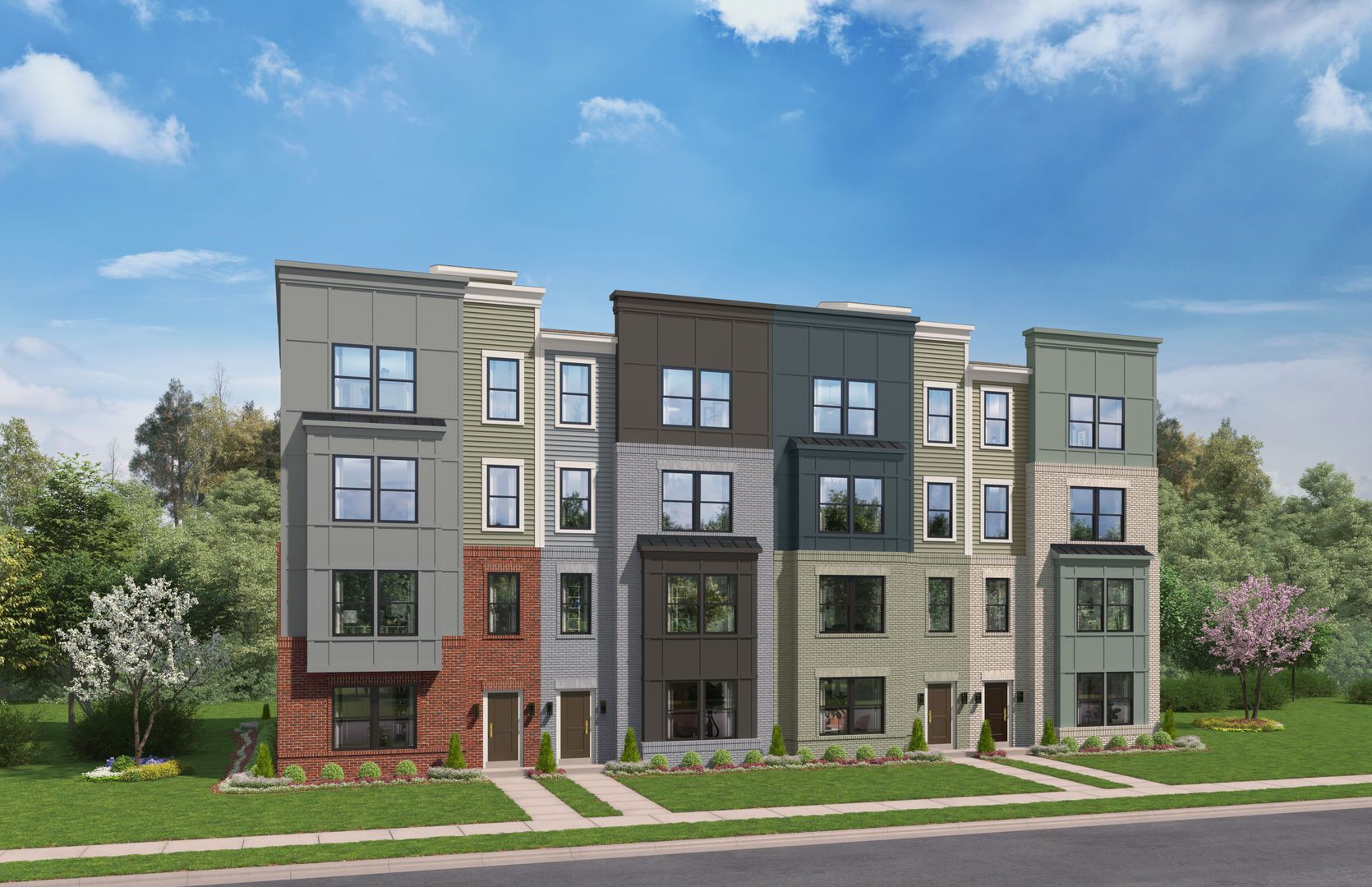 The Crossing at Gateway por Stanley Martin Homes en Washington Maryland
