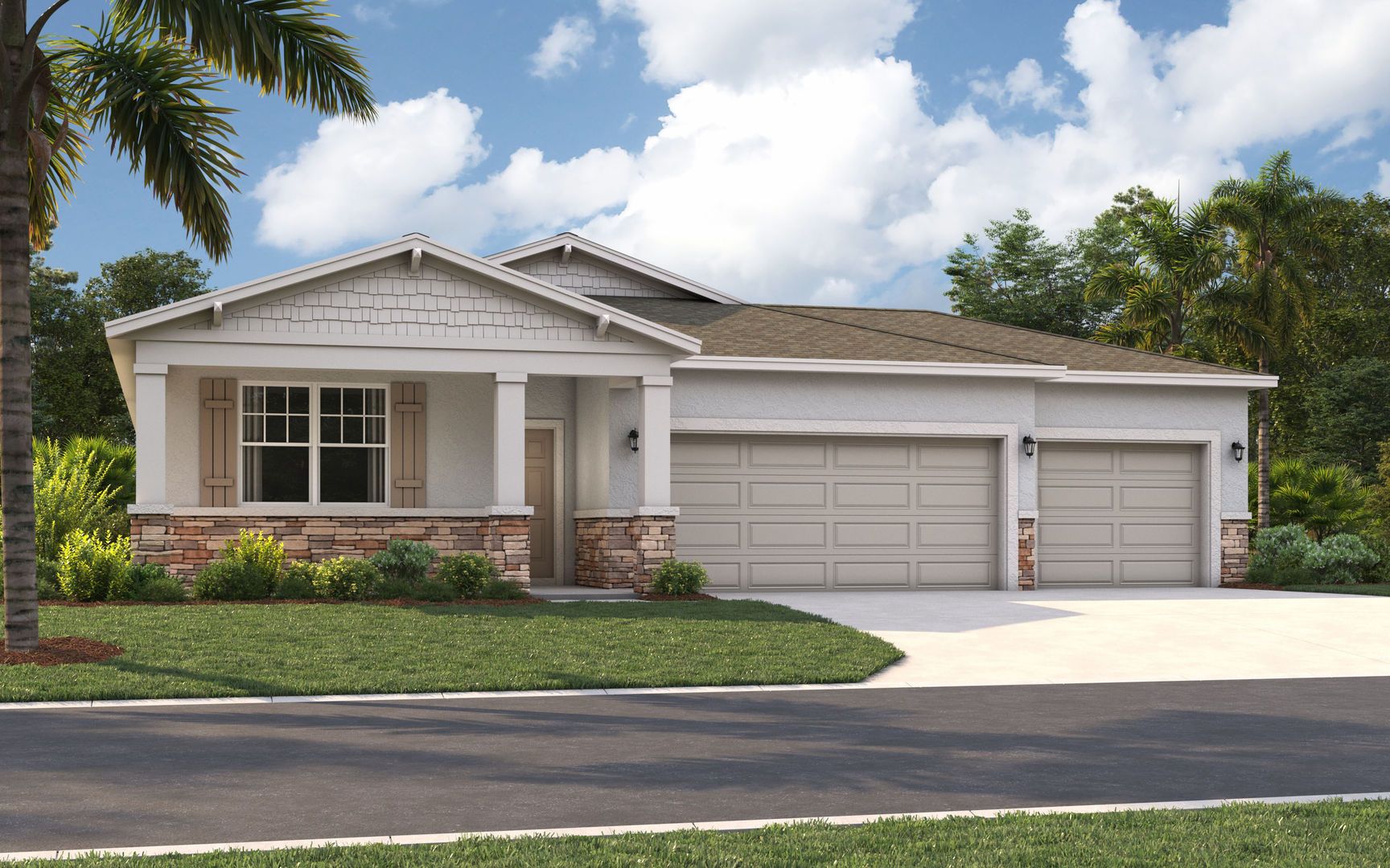 The Juniper - Green Leaf: West Melbourne, Florida - Stanley Martin Homes