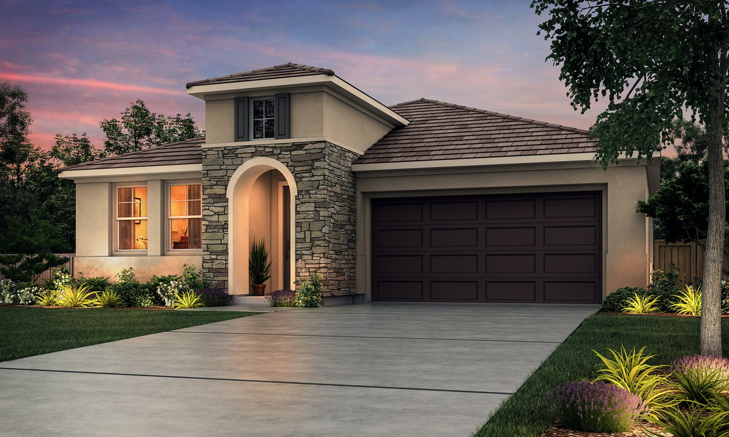 Crossing at River Oaks: Merced, California - Stonefield Home