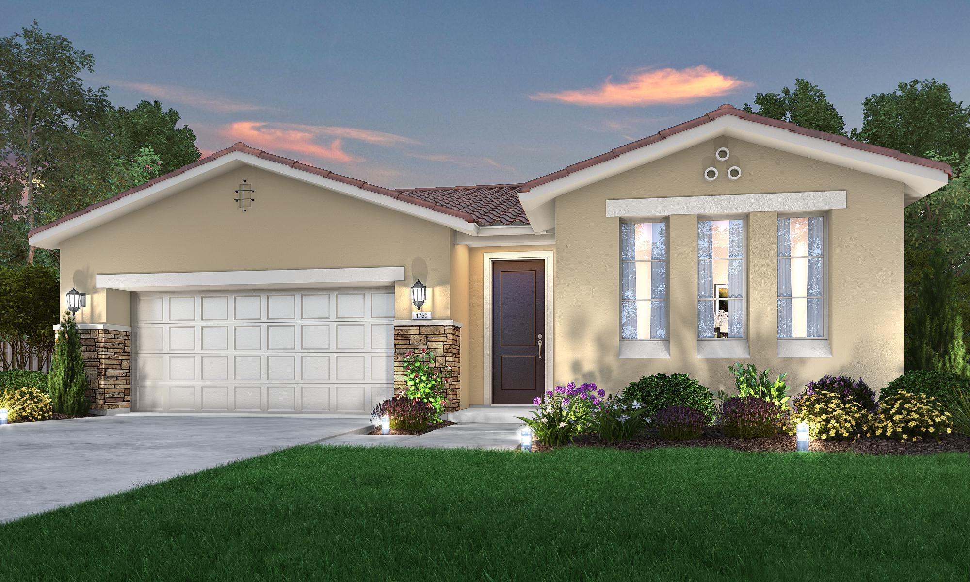 The Ashington - Bellevue Ranch: Merced, California - Stonefield Home