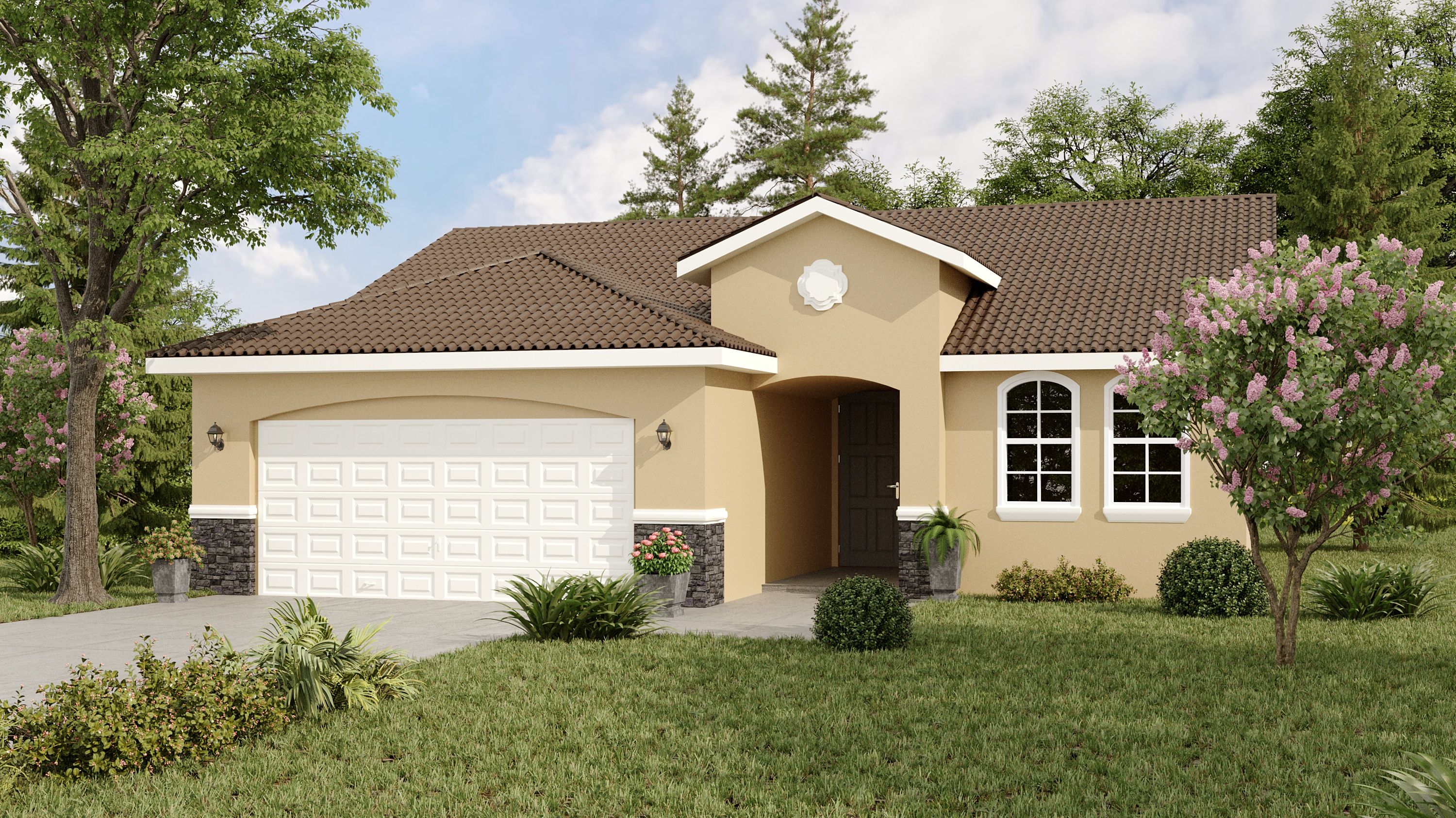 casa en Crossing at River Oaks por Stonefield Home