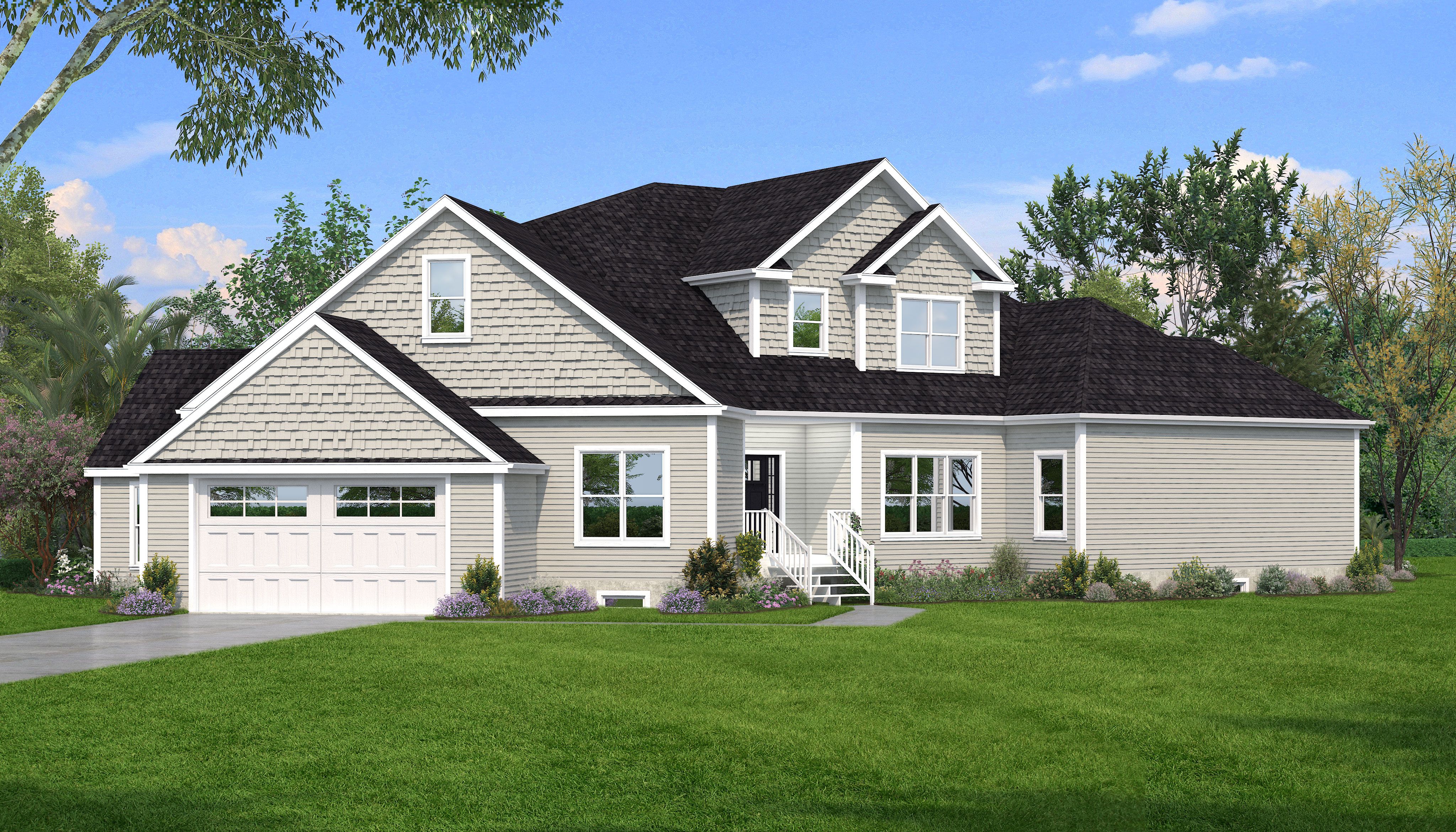 The Woolton - Cochesett Estates: West Bridgewater, Massachusetts - Stonebridge Homes Inc.