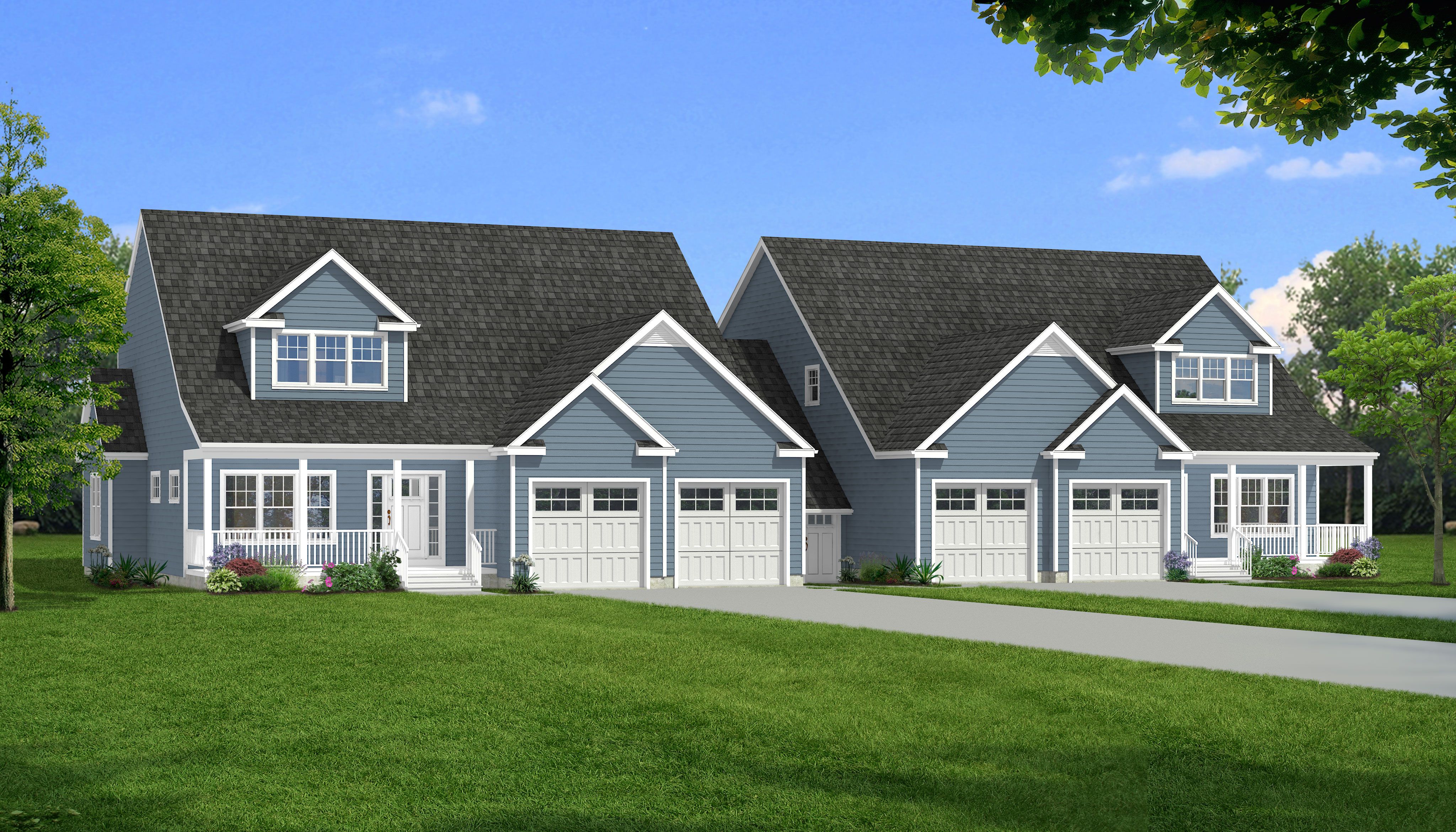 Scotia Duplex - Cochesett Estates: West Bridgewater, Massachusetts - Stonebridge Homes Inc.