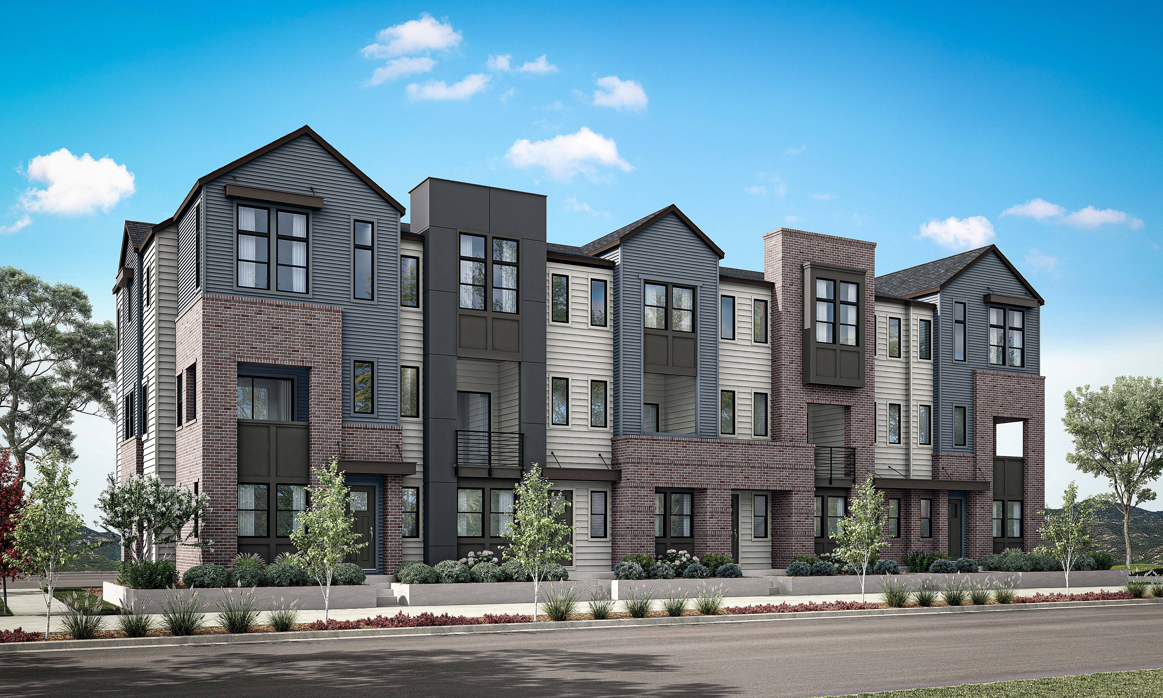 Plan 1 - Aspire at Holladay Hills: Holladay, Utah - Tri Pointe Homes