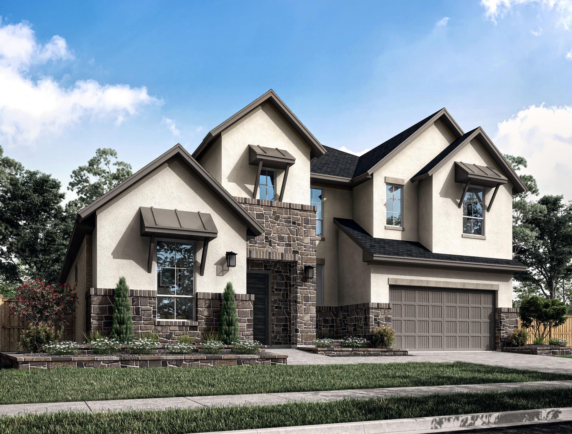 Windsor - Dunham Pointe 60': Cypress, Texas - Tri Pointe Homes