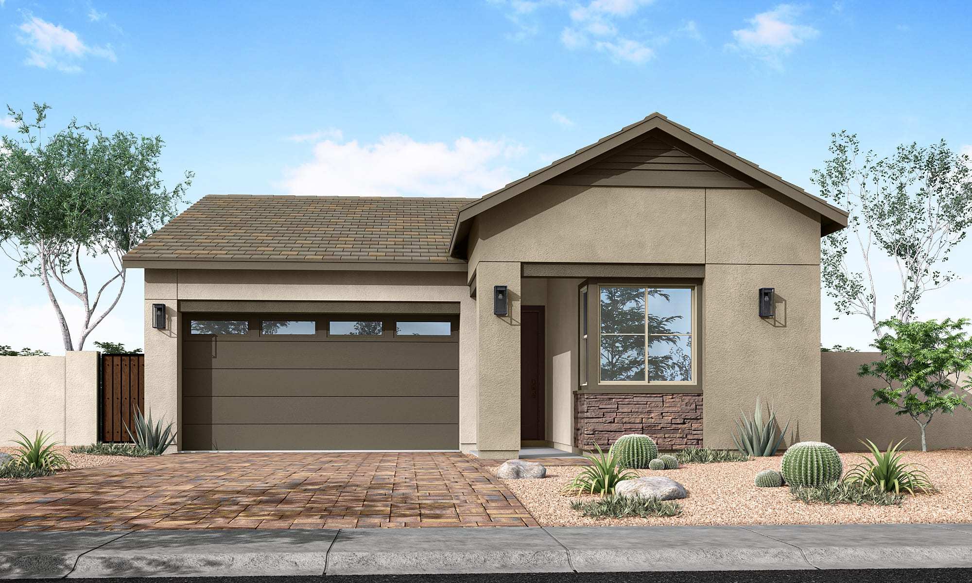 Granite Plan 3505 - Brambling at Waterston Central: Gilbert, Arizona - Tri Pointe Homes