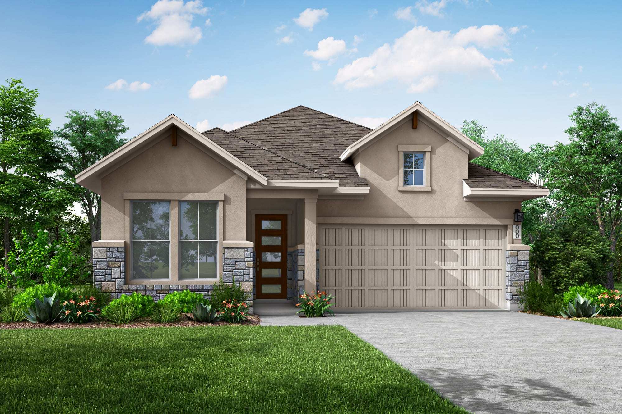 Magnolia - Arbor Collection At Park Central: Georgetown, Texas - Tri Pointe Homes
