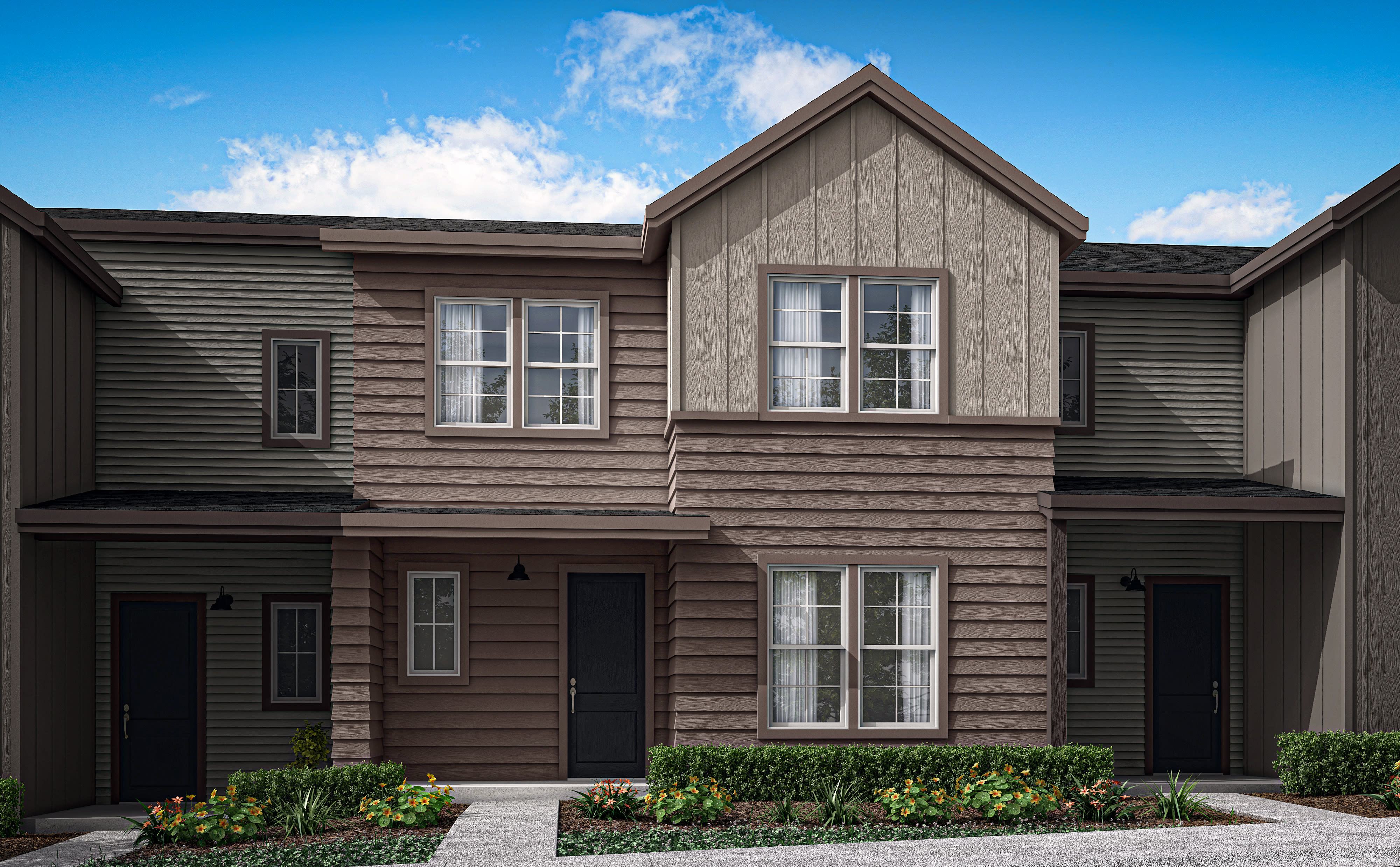 Plan F - Candelas Townhomes: Arvada, Colorado - Tri Pointe Homes