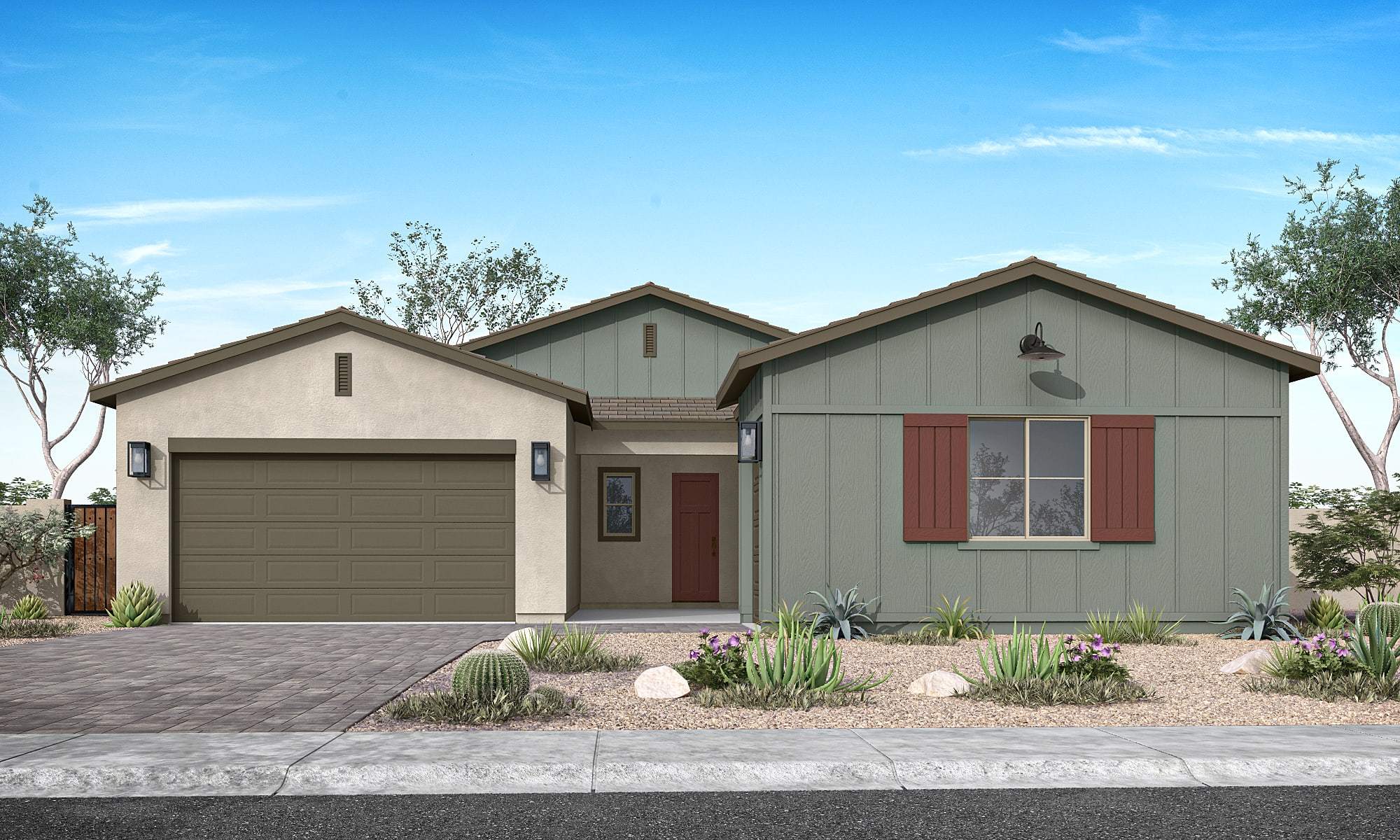Gardenia Plan 5009 - Camerano at Abel Ranch: Goodyear, Arizona - Tri Pointe Homes