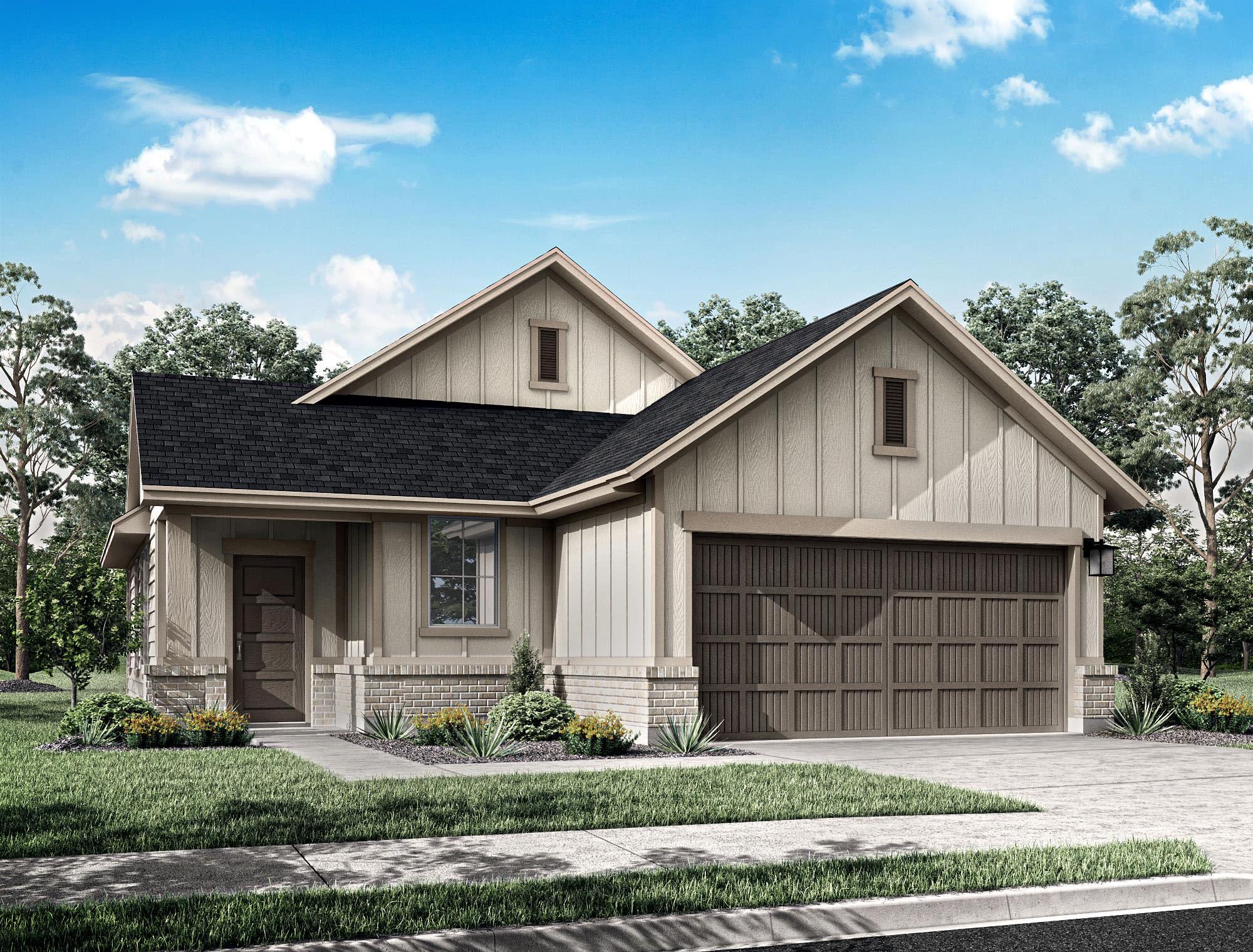 Bluebonnet - The Cove at Mason Woods: Cypress, Texas - Tri Pointe Homes